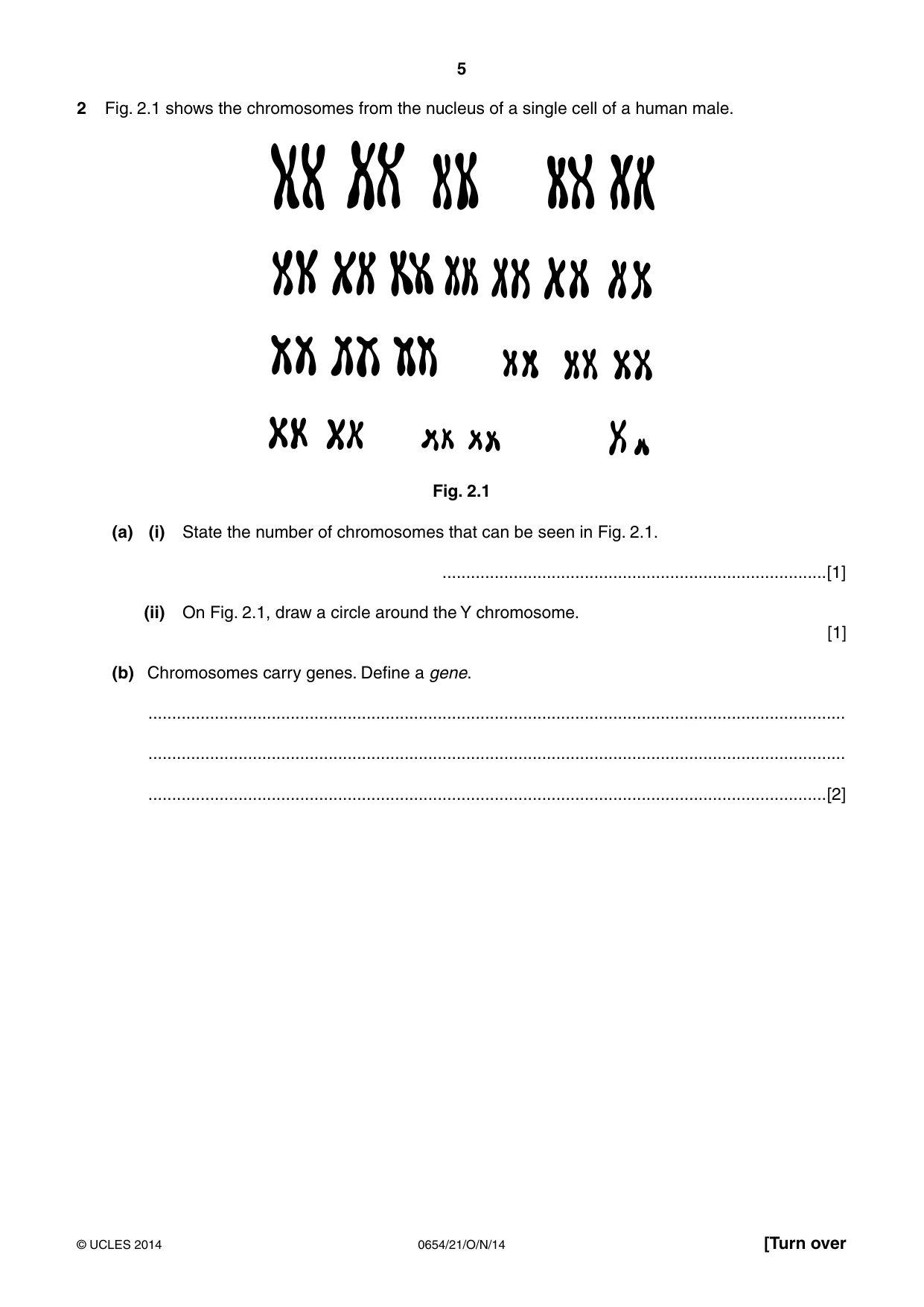 Cambridge IGCSE Sciences - Co-ordinated (Double) 0654 2014 Oct/Nov Paper 2 · Variant 1 question paper, page 5 of 32