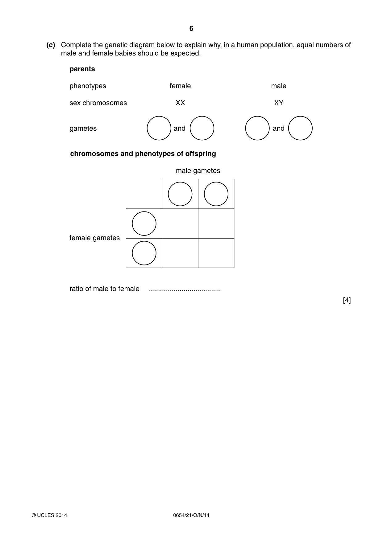 Cambridge IGCSE Sciences - Co-ordinated (Double) 0654 2014 Oct/Nov Paper 2 · Variant 1 question paper, page 6 of 32