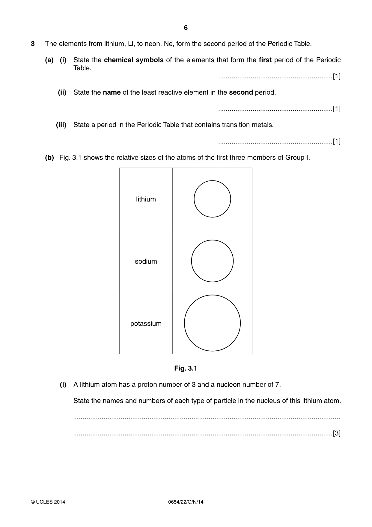 Cambridge IGCSE Sciences - Co-ordinated (Double) 0654 2014 Oct/Nov Paper 2 · Variant 2 question paper, page 6 of 32