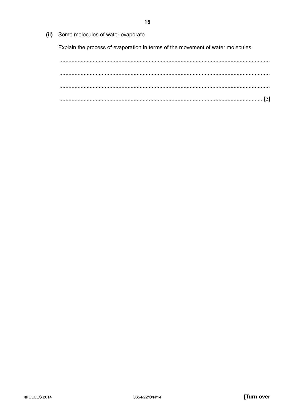 Cambridge IGCSE Sciences - Co-ordinated (Double) 0654 2014 Oct/Nov Paper 2 · Variant 2 question paper, page 15 of 32