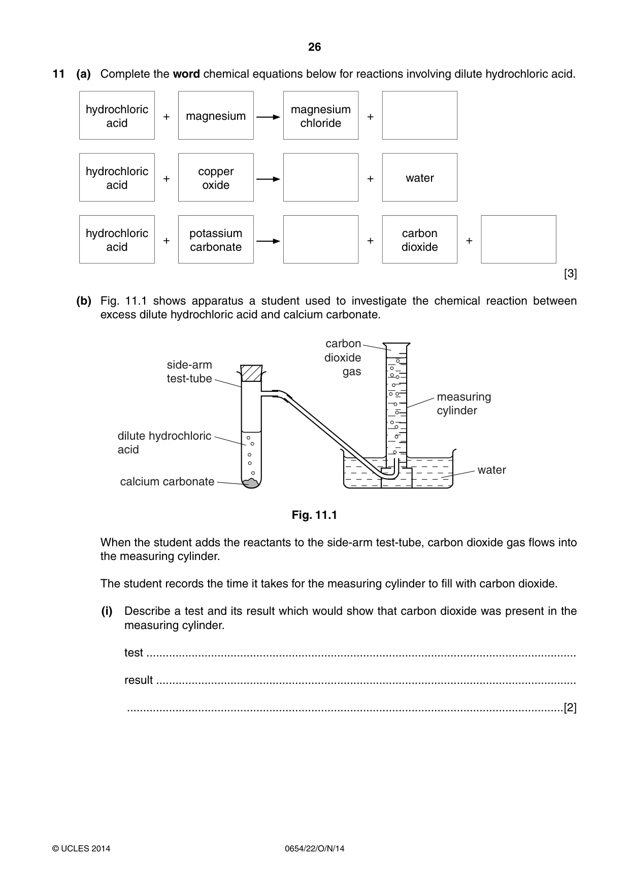 Cambridge IGCSE Sciences - Co-ordinated (Double) 0654 2014 Oct/Nov Paper 2 · Variant 2 question paper, page 26 of 32