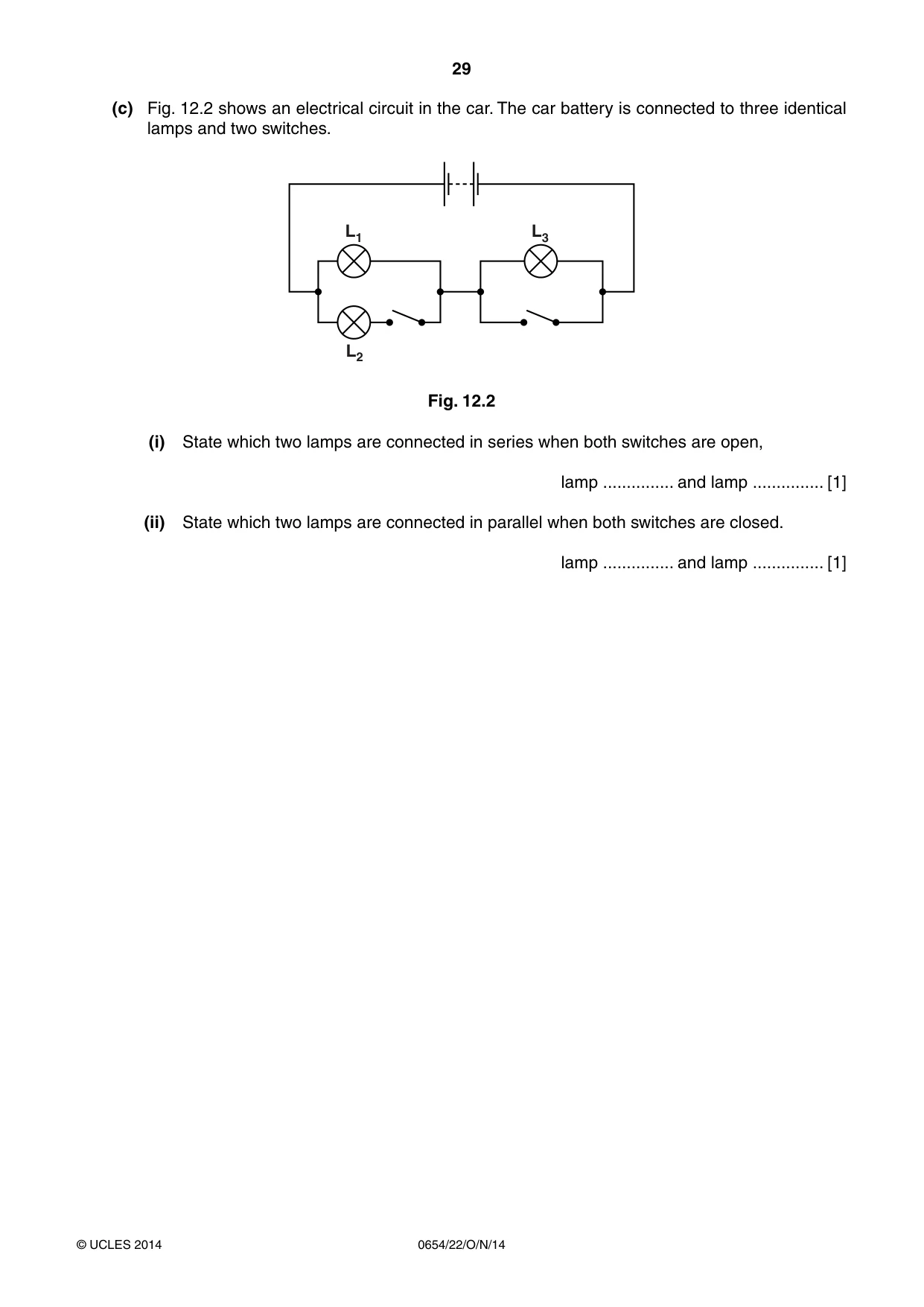 Cambridge IGCSE Sciences - Co-ordinated (Double) 0654 2014 Oct/Nov Paper 2 · Variant 2 question paper, page 29 of 32