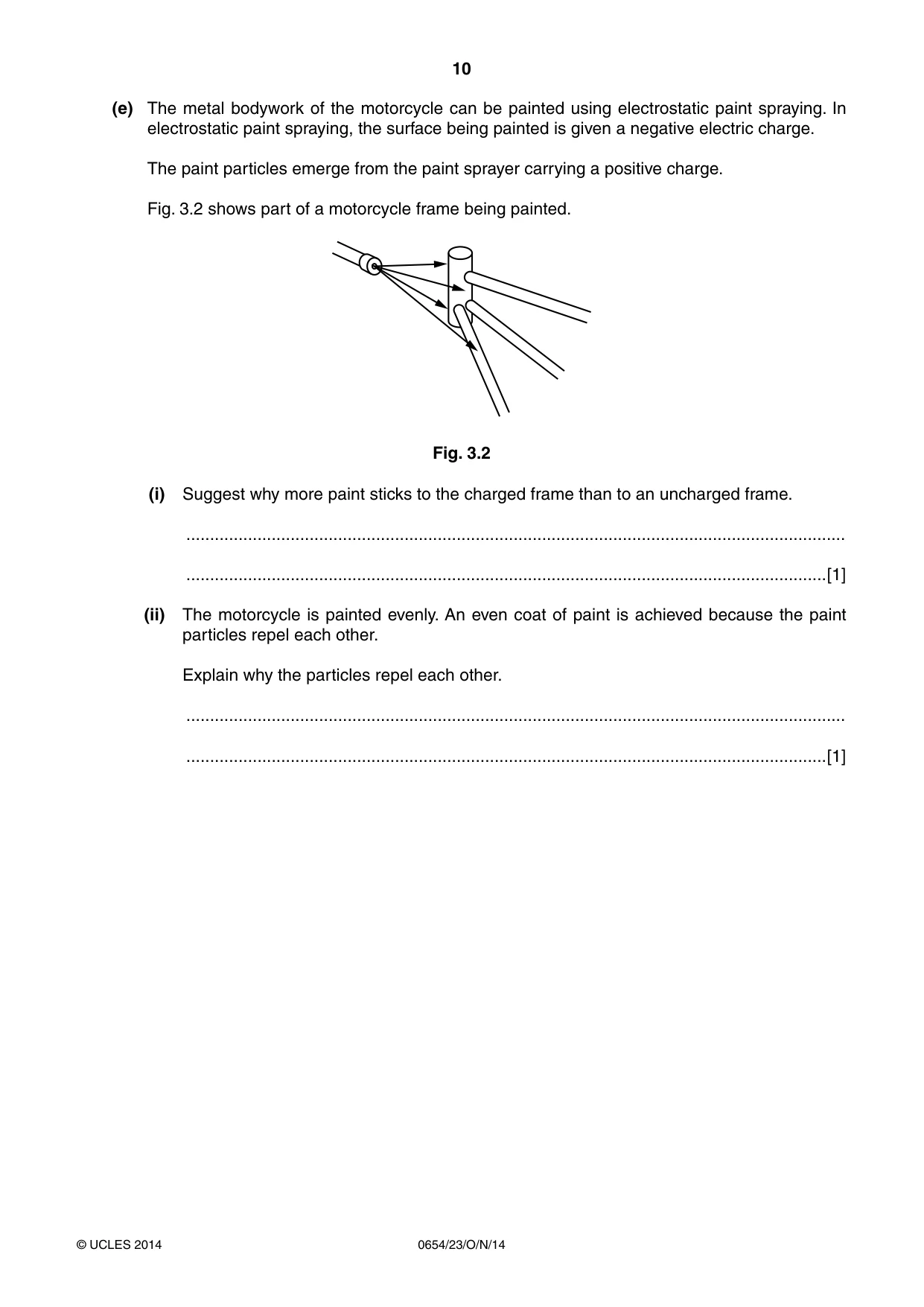 Cambridge IGCSE Sciences - Co-ordinated (Double) 0654 2014 Oct/Nov Paper 2 · Variant 3 question paper, page 10 of 32