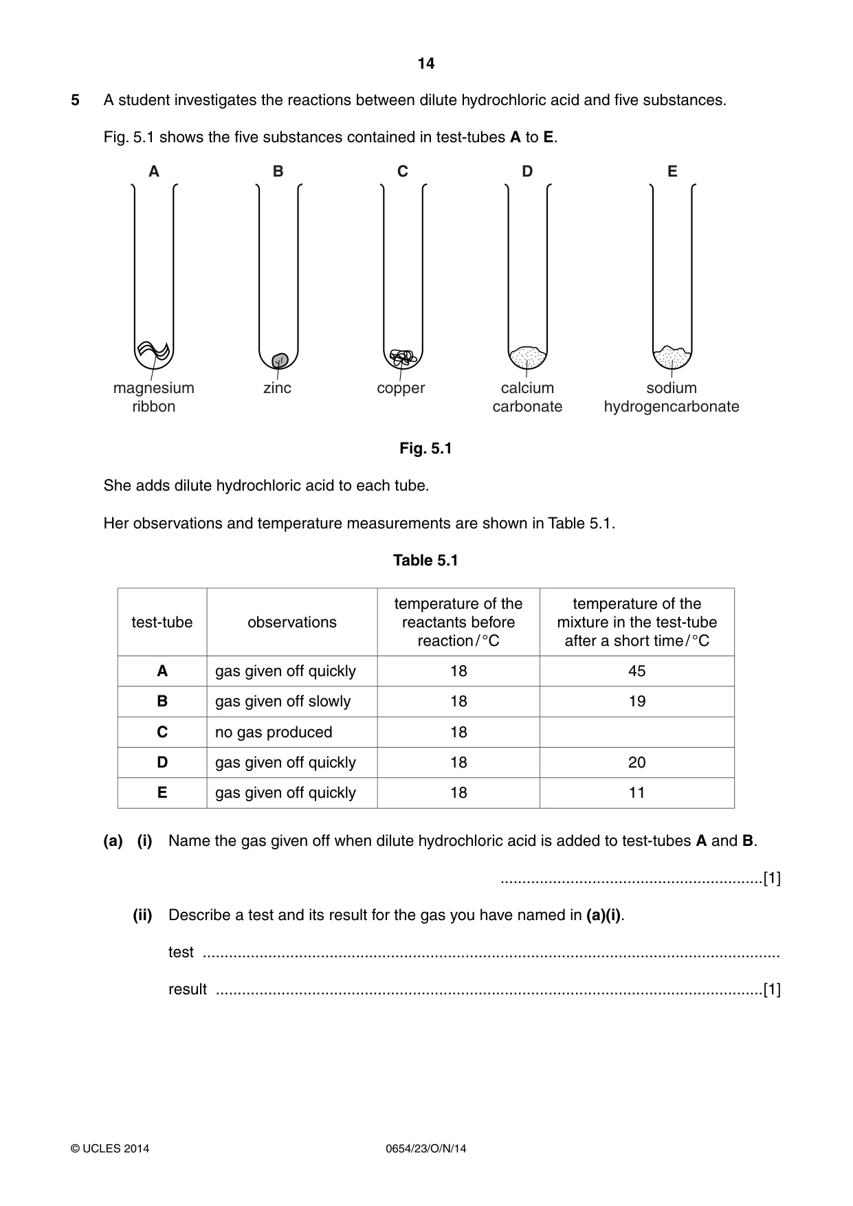 Cambridge IGCSE Sciences - Co-ordinated (Double) 0654 2014 Oct/Nov Paper 2 · Variant 3 question paper, page 14 of 32