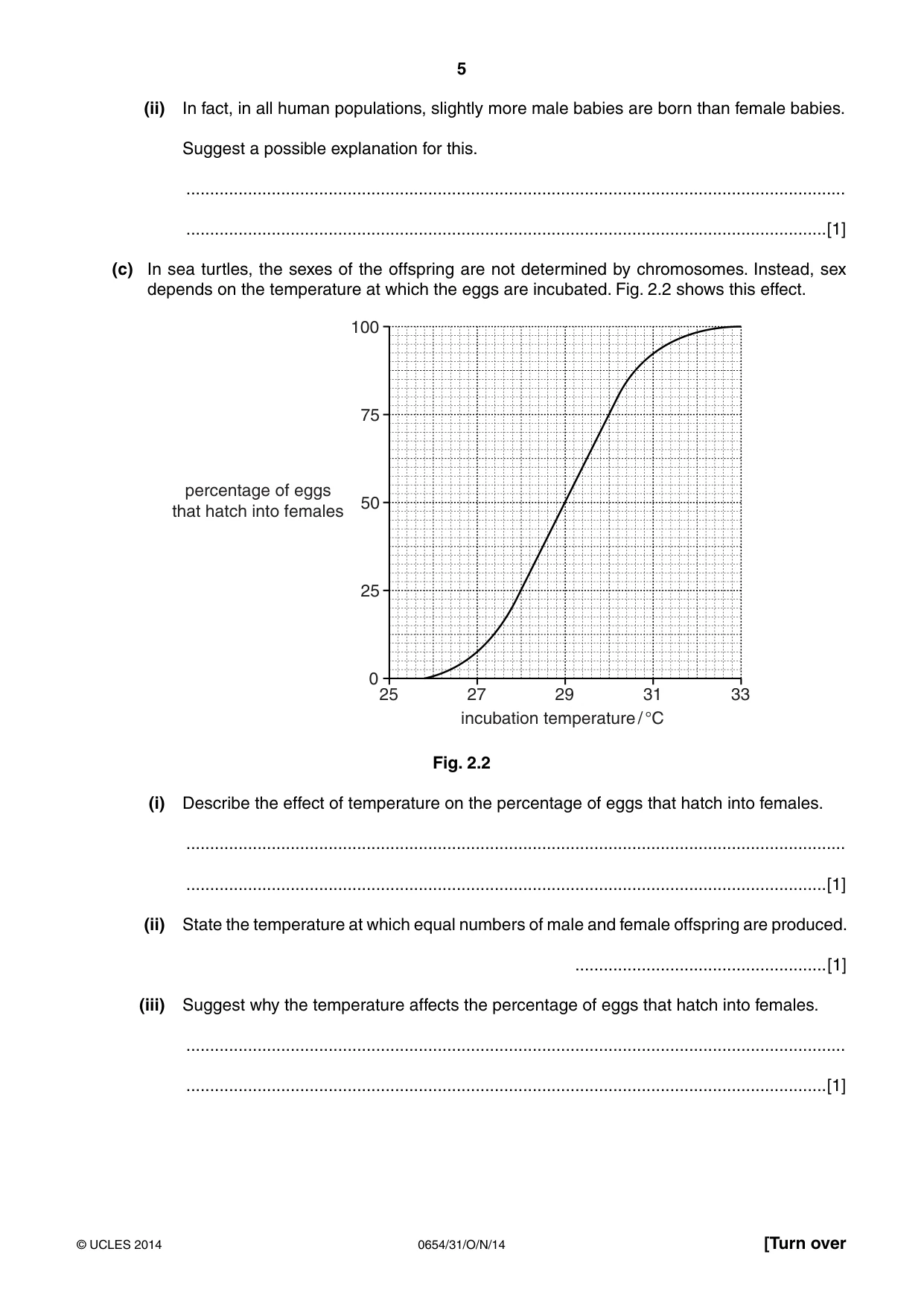 Cambridge IGCSE Sciences - Co-ordinated (Double) 0654 2014 Oct/Nov Paper 3 · Variant 1 question paper, page 5 of 32