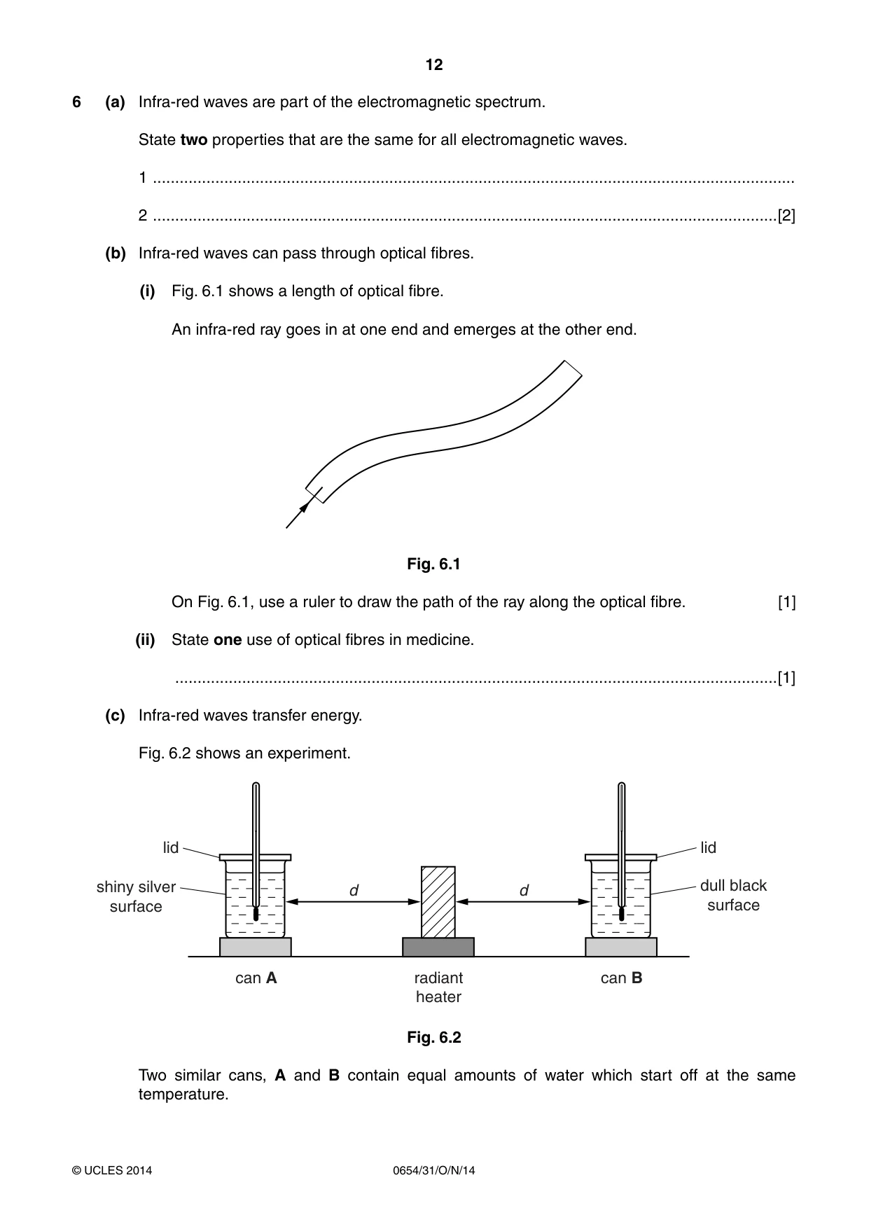 Cambridge IGCSE Sciences - Co-ordinated (Double) 0654 2014 Oct/Nov Paper 3 · Variant 1 question paper, page 12 of 32