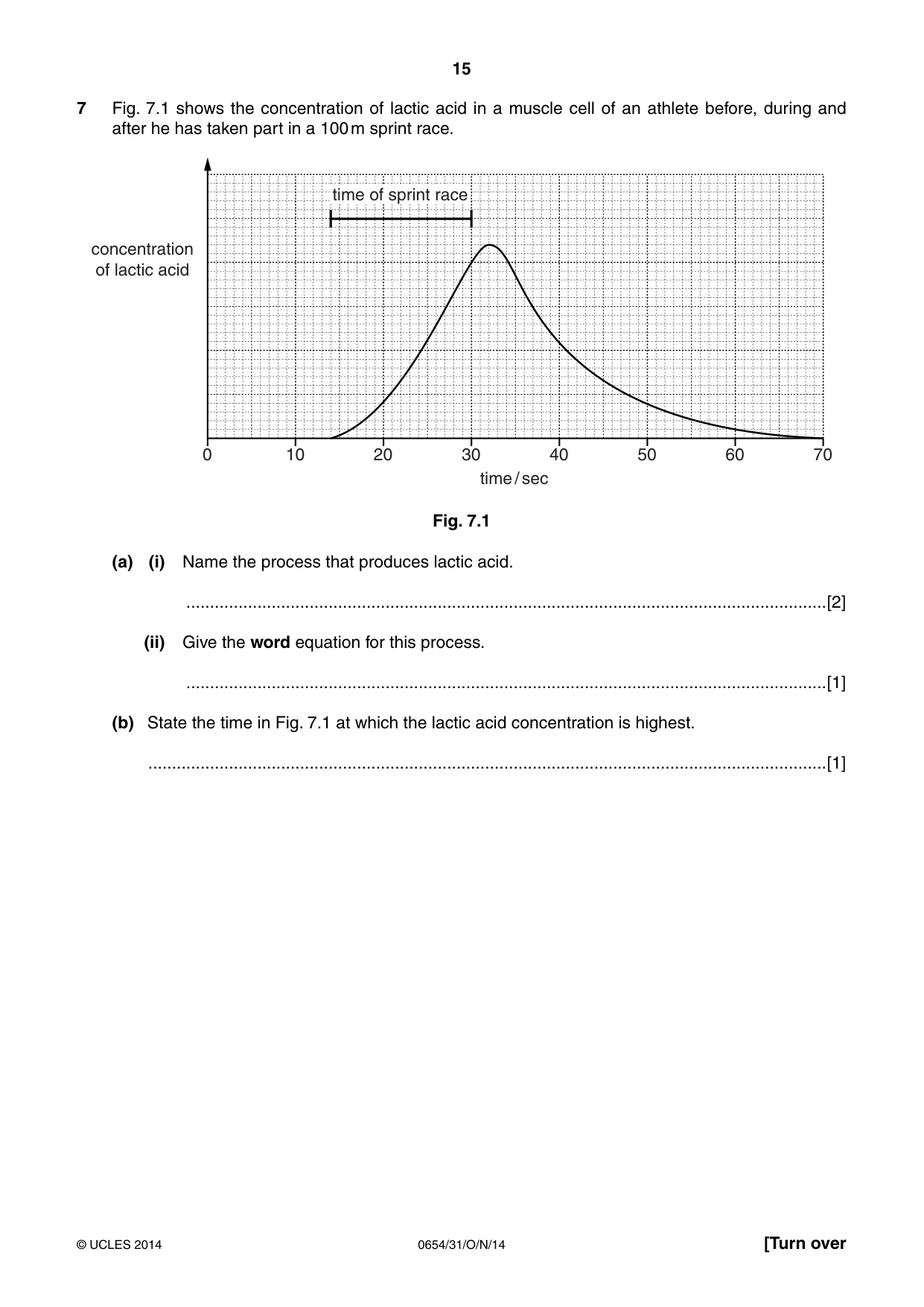 Cambridge IGCSE Sciences - Co-ordinated (Double) 0654 2014 Oct/Nov Paper 3 · Variant 1 question paper, page 15 of 32