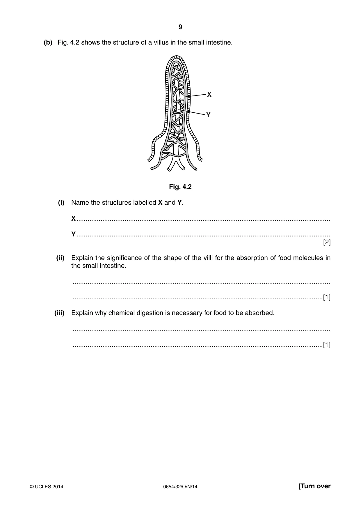 Cambridge IGCSE Sciences - Co-ordinated (Double) 0654 2014 Oct/Nov Paper 3 · Variant 2 question paper, page 9 of 32