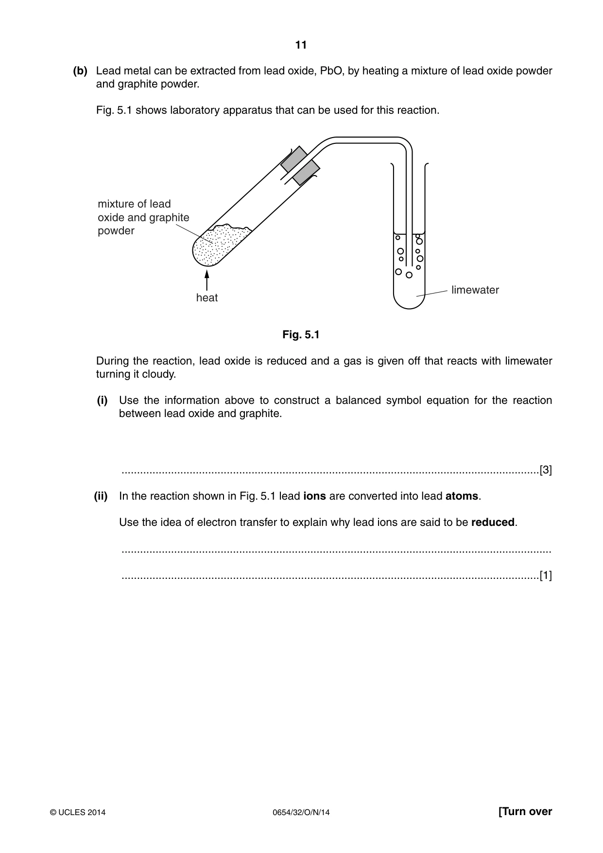 Cambridge IGCSE Sciences - Co-ordinated (Double) 0654 2014 Oct/Nov Paper 3 · Variant 2 question paper, page 11 of 32