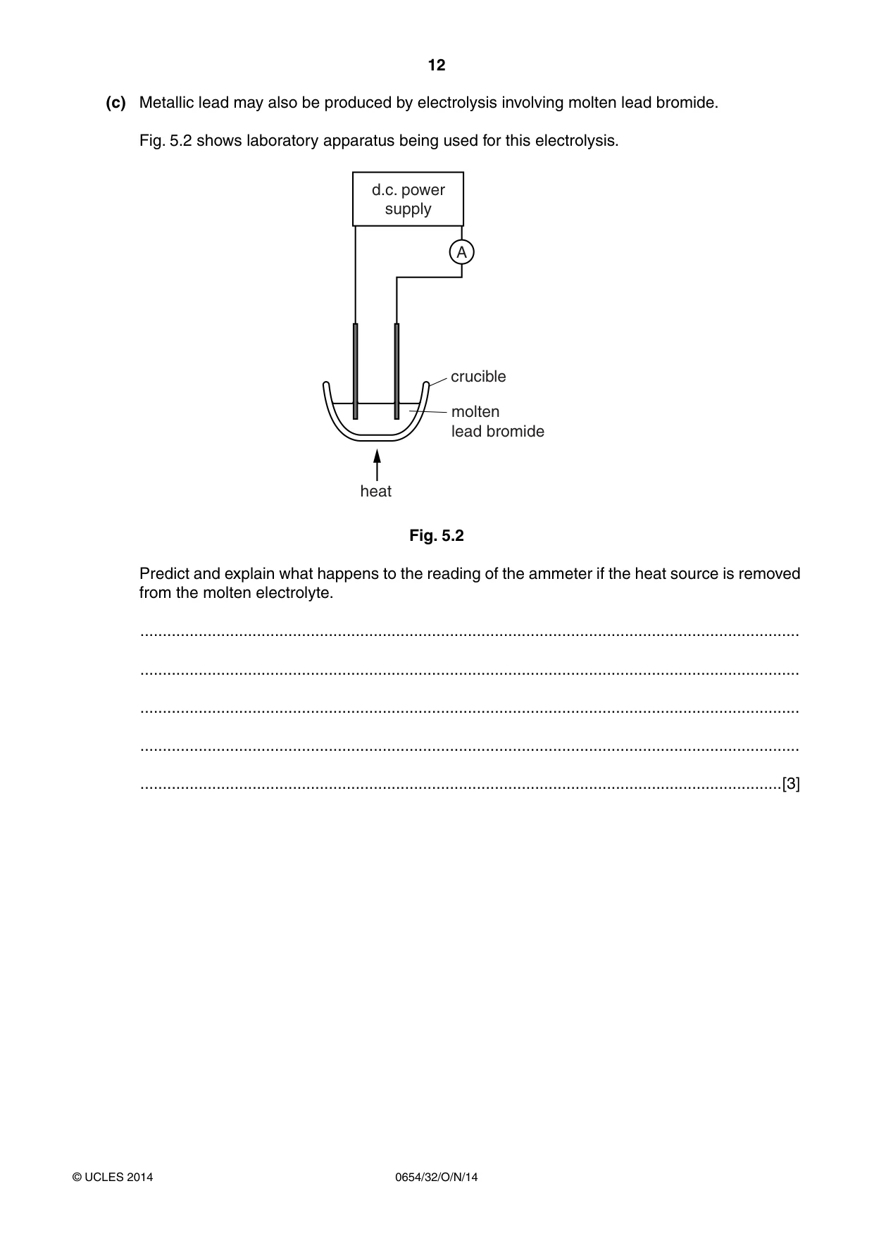 Cambridge IGCSE Sciences - Co-ordinated (Double) 0654 2014 Oct/Nov Paper 3 · Variant 2 question paper, page 12 of 32