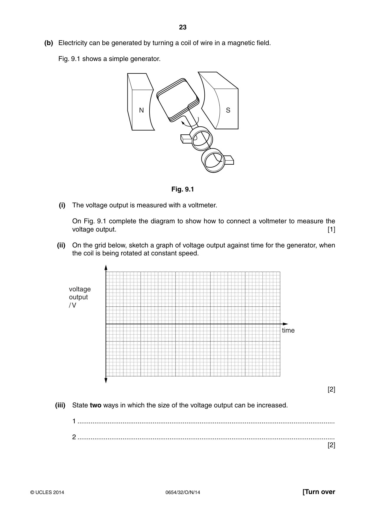 Cambridge IGCSE Sciences - Co-ordinated (Double) 0654 2014 Oct/Nov Paper 3 · Variant 2 question paper, page 23 of 32