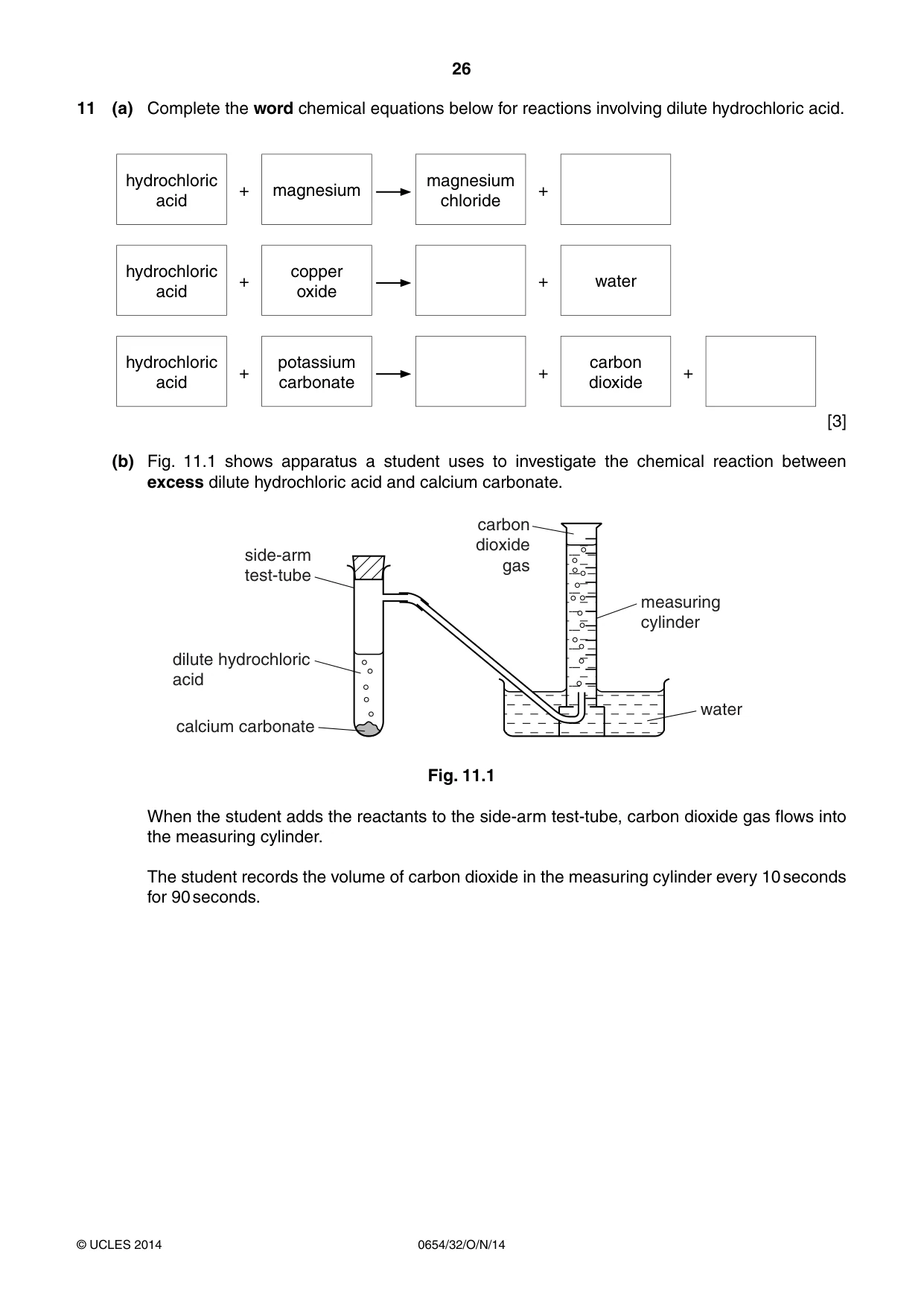 Cambridge IGCSE Sciences - Co-ordinated (Double) 0654 2014 Oct/Nov Paper 3 · Variant 2 question paper, page 26 of 32