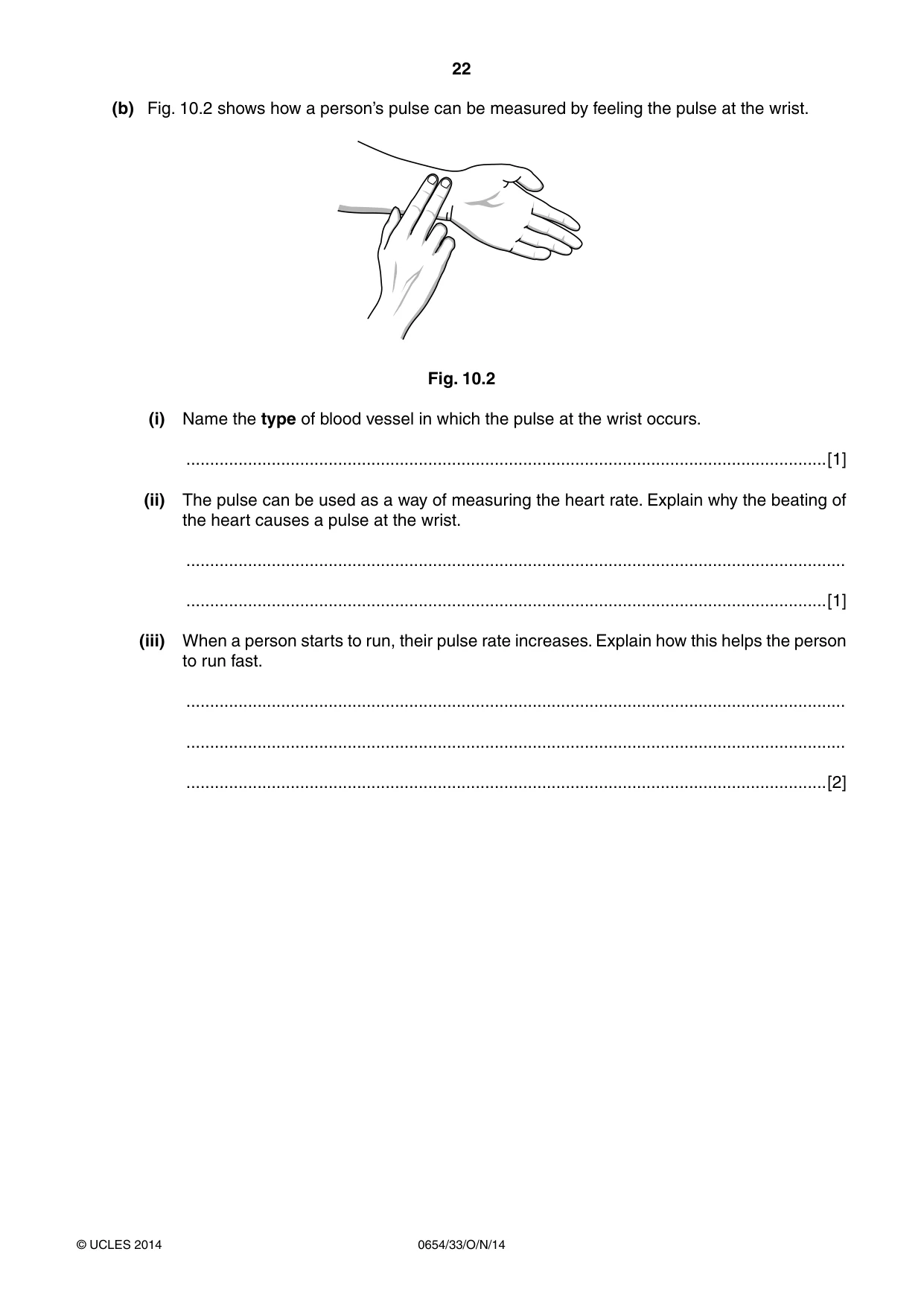 Cambridge IGCSE Sciences - Co-ordinated (Double) 0654 2014 Oct/Nov Paper 3 · Variant 3 question paper, page 22 of 28