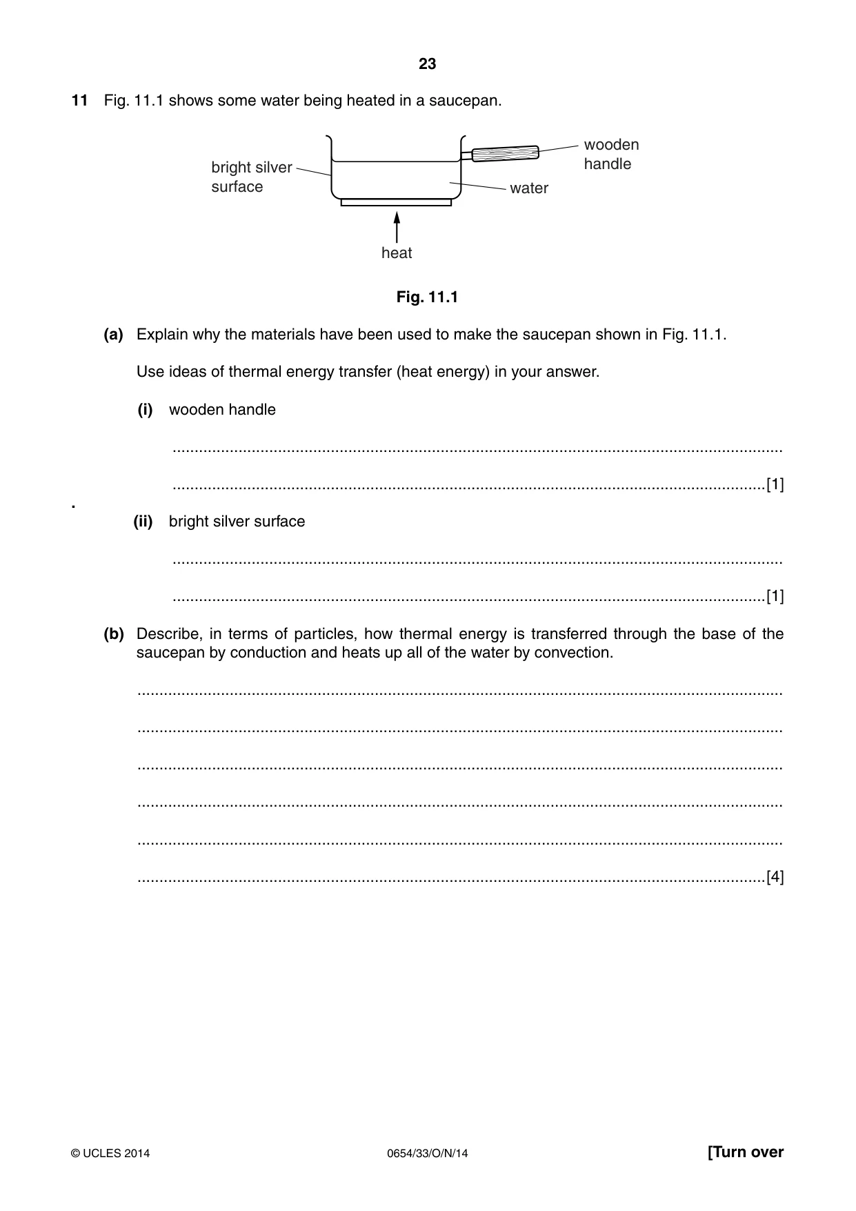 Cambridge IGCSE Sciences - Co-ordinated (Double) 0654 2014 Oct/Nov Paper 3 · Variant 3 question paper, page 23 of 28