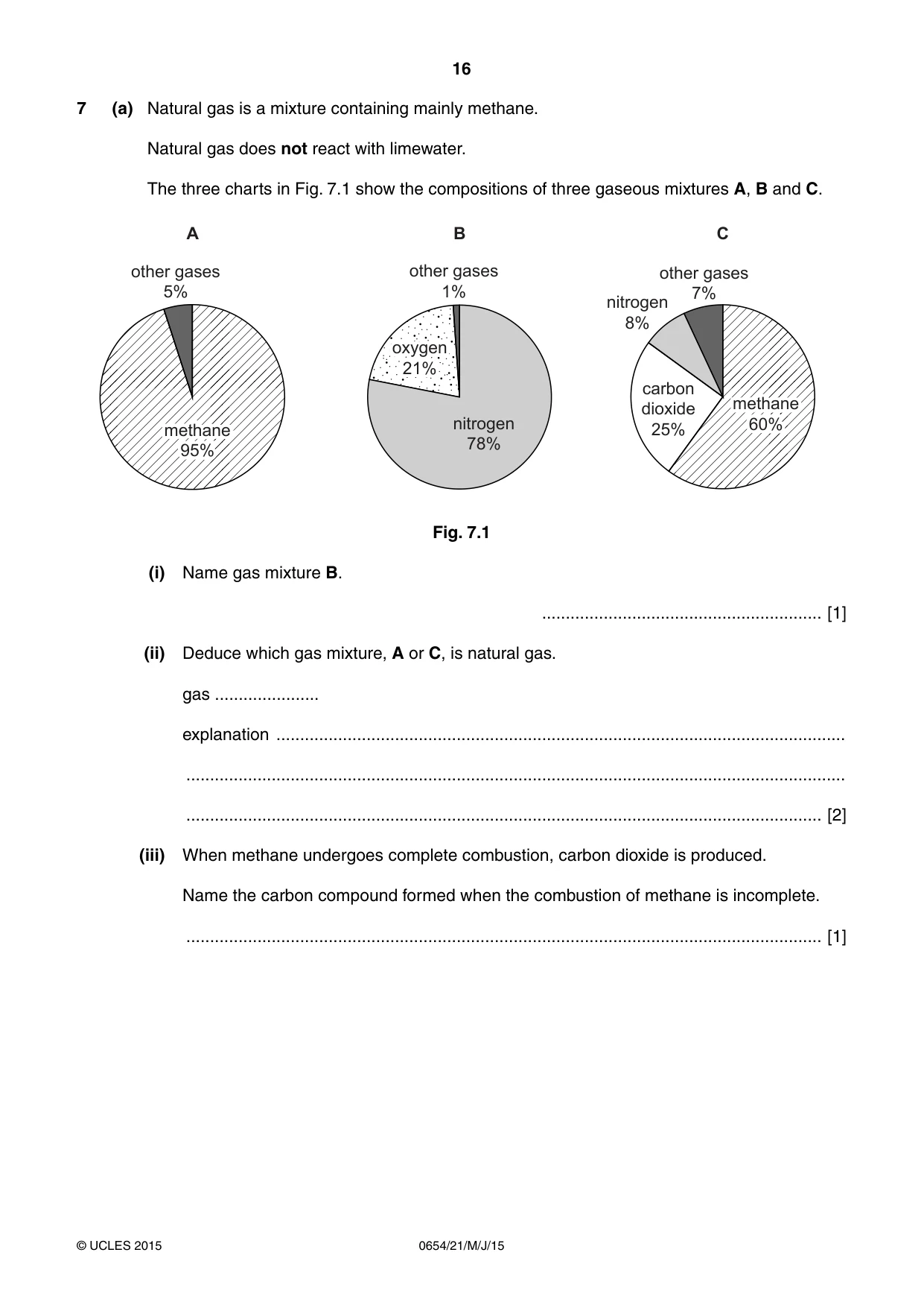 Cambridge IGCSE Sciences - Co-ordinated (Double) 0654 2015 May/June Paper 2 · Variant 1 question paper, page 16 of 32