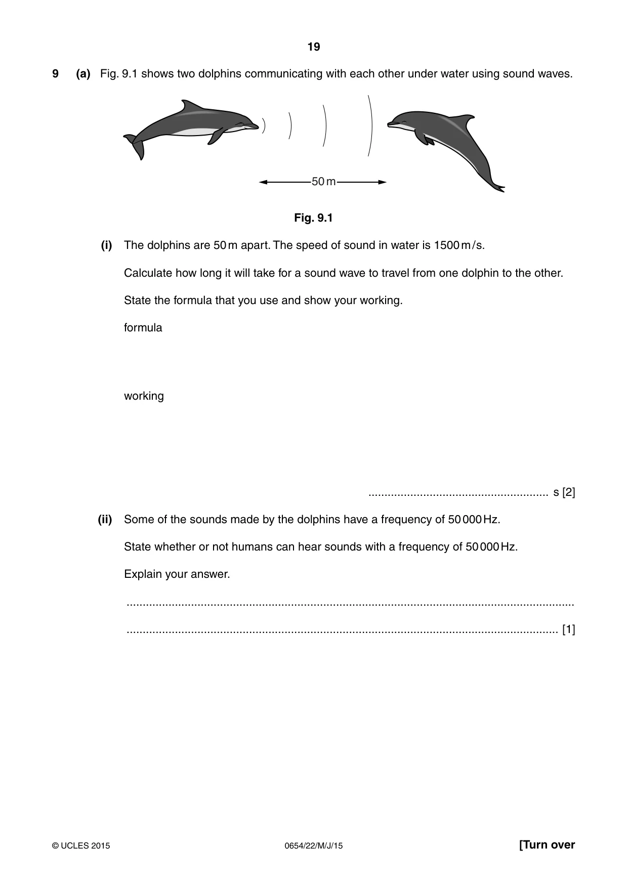 Cambridge IGCSE Sciences - Co-ordinated (Double) 0654 2015 May/June Paper 2 · Variant 2 question paper, page 19 of 28