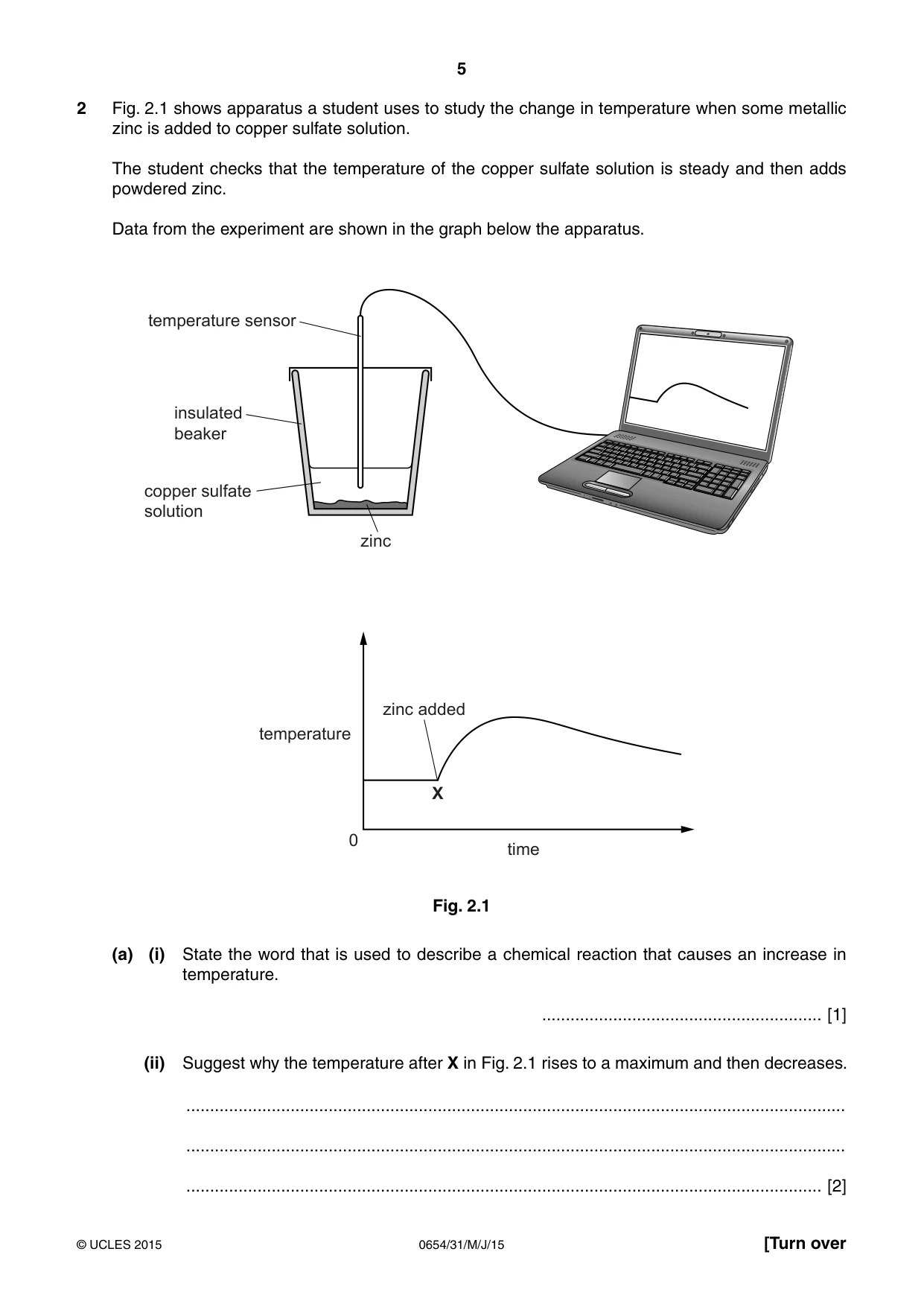 Cambridge IGCSE Sciences - Co-ordinated (Double) 0654 2015 May/June Paper 3 · Variant 1 question paper, page 5 of 32