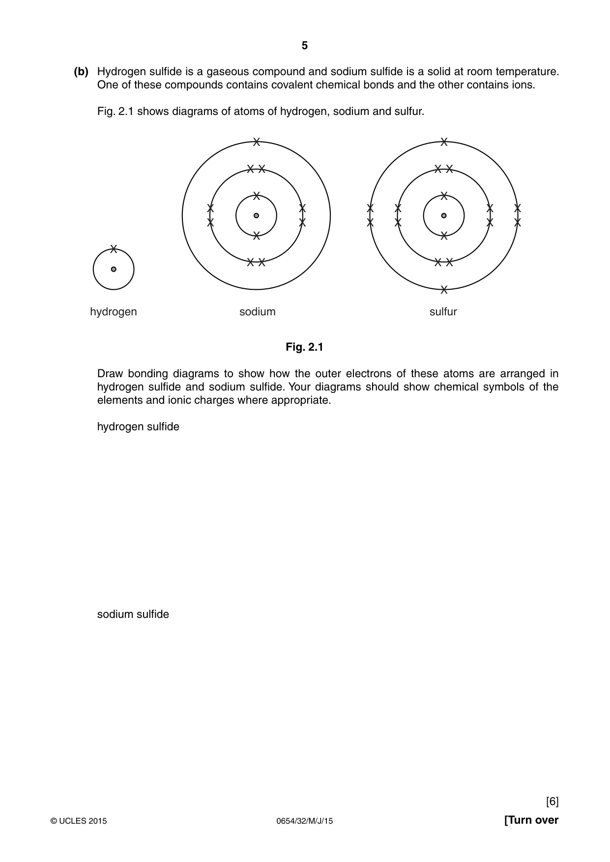 Cambridge IGCSE Sciences - Co-ordinated (Double) 0654 2015 May/June Paper 3 · Variant 2 question paper, page 5 of 32