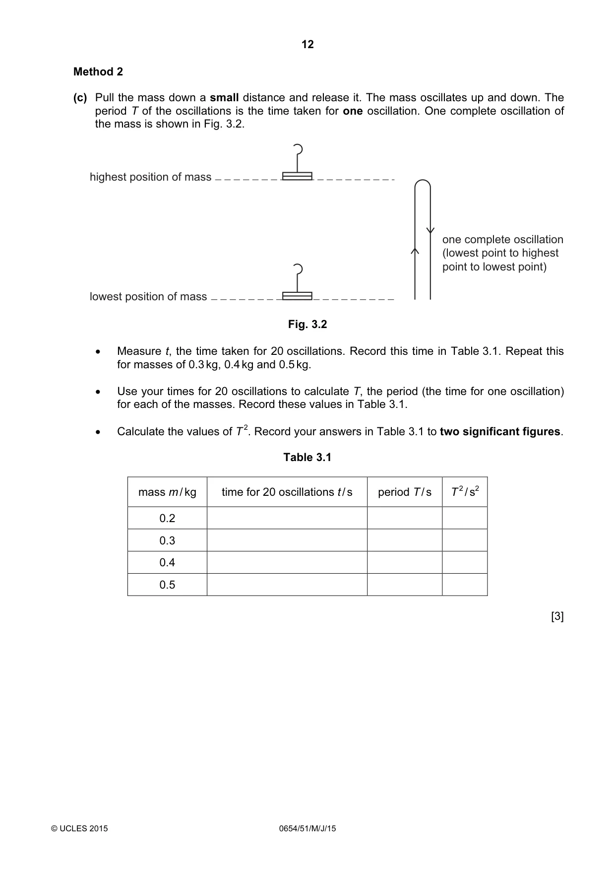 Cambridge IGCSE Sciences - Co-ordinated (Double) 0654 2015 May/June Paper 5 · Variant 1 question paper, page 12 of 16