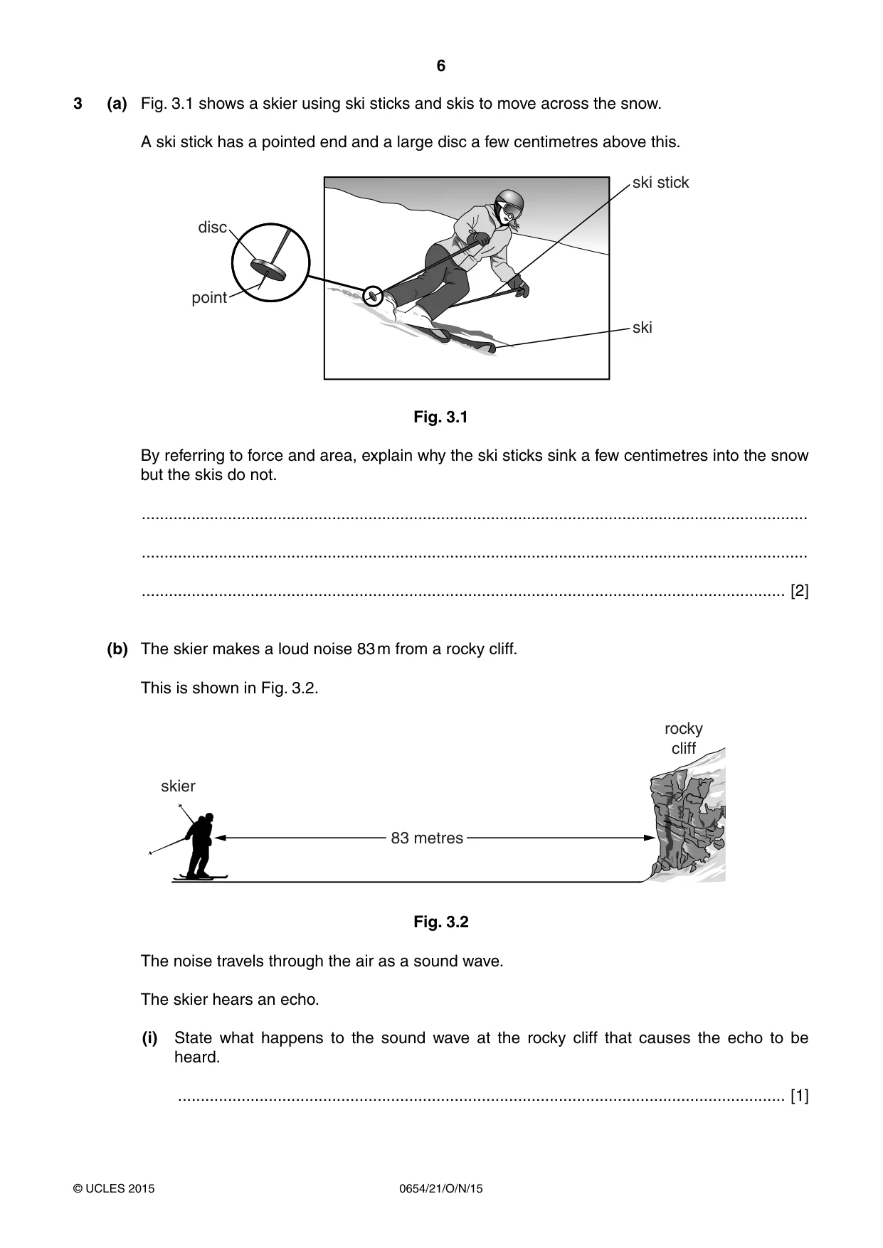 Cambridge IGCSE Sciences - Co-ordinated (Double) 0654 2015 Oct/Nov Paper 2 · Variant 1 question paper, page 6 of 32