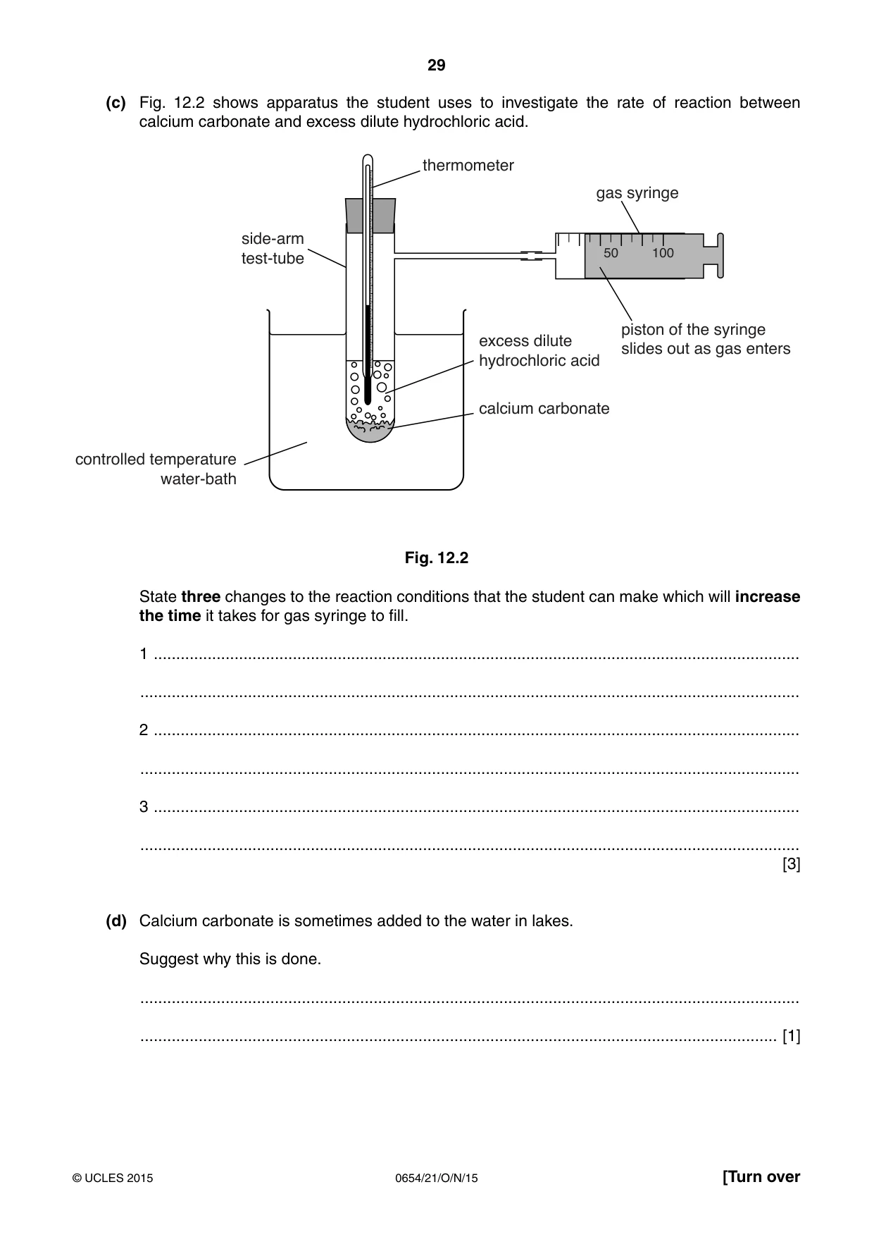 Cambridge IGCSE Sciences - Co-ordinated (Double) 0654 2015 Oct/Nov Paper 2 · Variant 1 question paper, page 29 of 32
