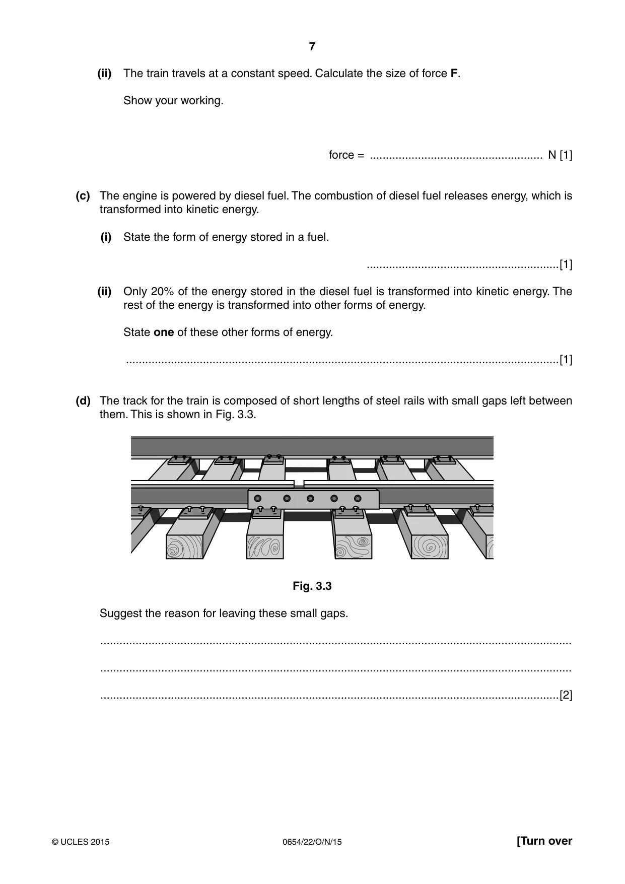 Cambridge IGCSE Sciences - Co-ordinated (Double) 0654 2015 Oct/Nov Paper 2 · Variant 2 question paper, page 7 of 32