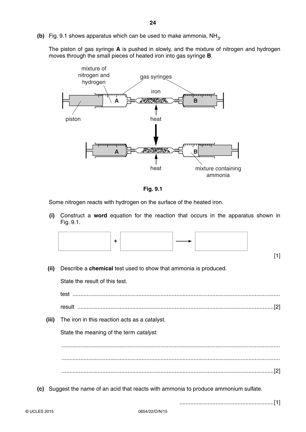 Cambridge IGCSE Sciences - Co-ordinated (Double) 0654 2015 Oct/Nov Paper 2 · Variant 2 question paper, page 24 of 32