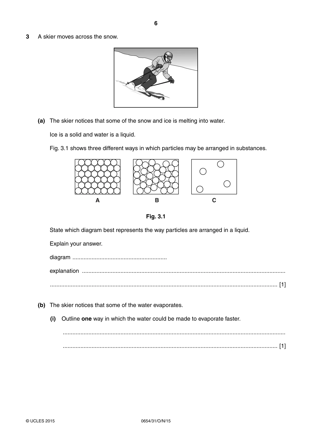 Cambridge IGCSE Sciences - Co-ordinated (Double) 0654 2015 Oct/Nov Paper 3 · Variant 1 question paper, page 6 of 32