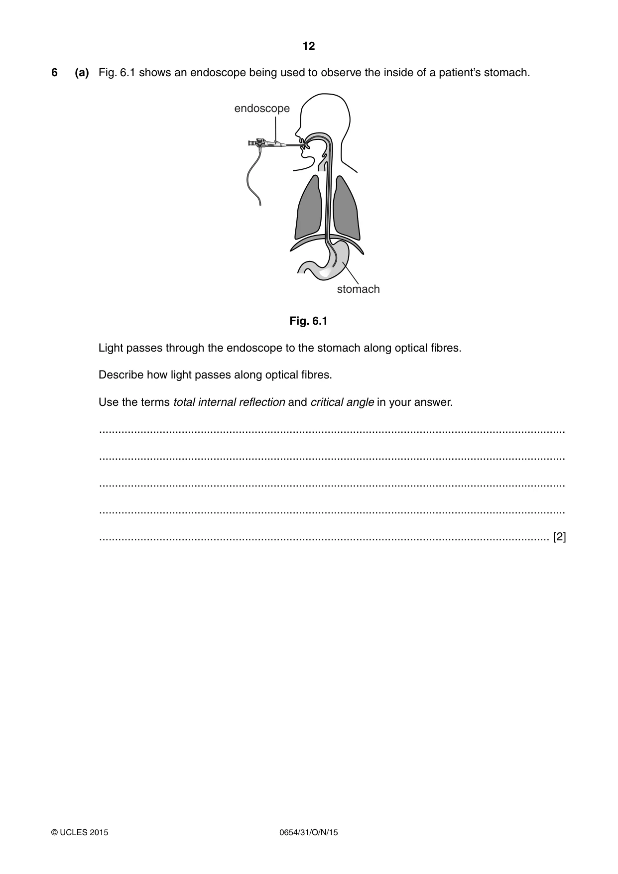 Cambridge IGCSE Sciences - Co-ordinated (Double) 0654 2015 Oct/Nov Paper 3 · Variant 1 question paper, page 12 of 32