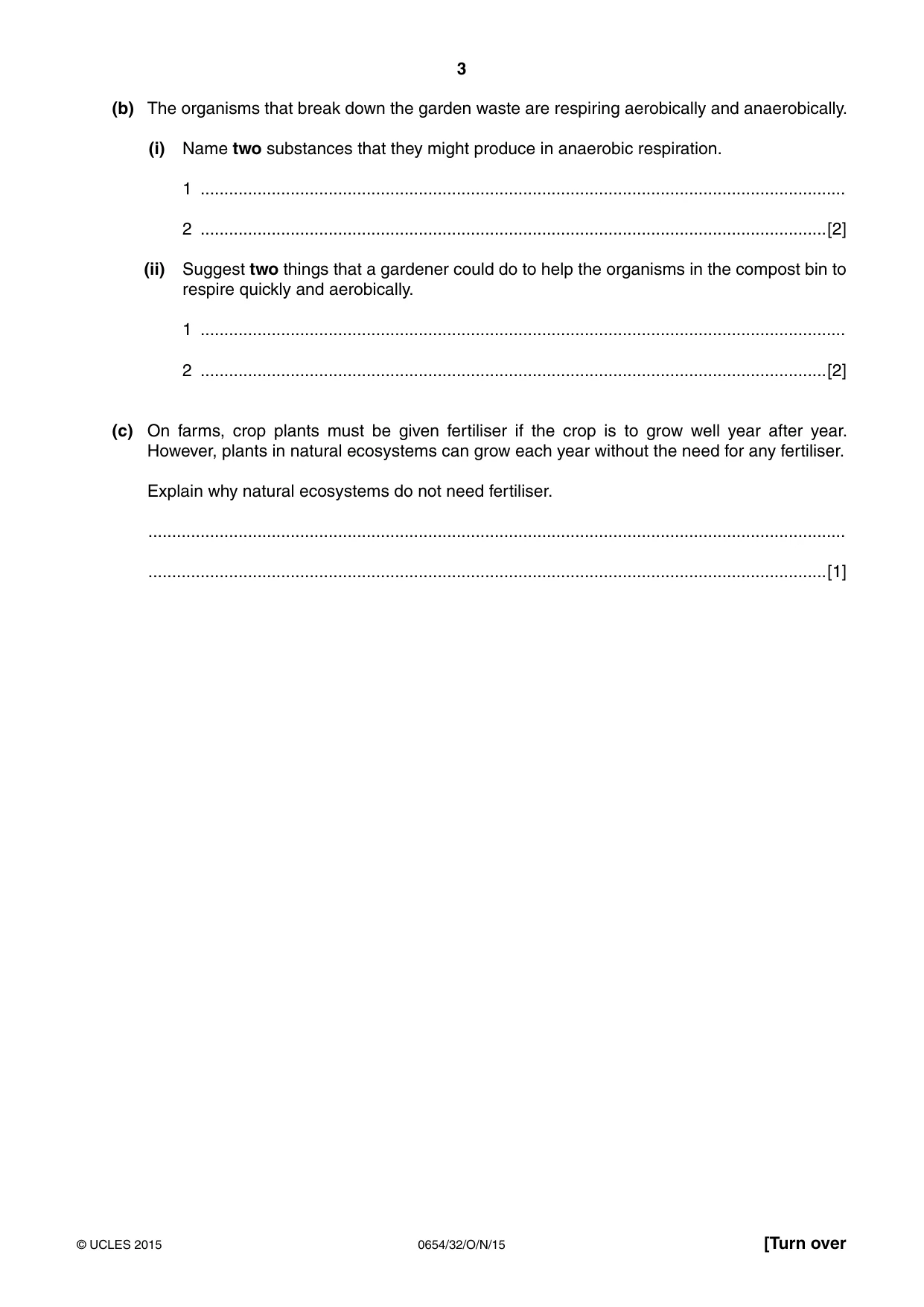 Cambridge IGCSE Sciences - Co-ordinated (Double) 0654 2015 Oct/Nov Paper 3 · Variant 2 question paper, page 3 of 32