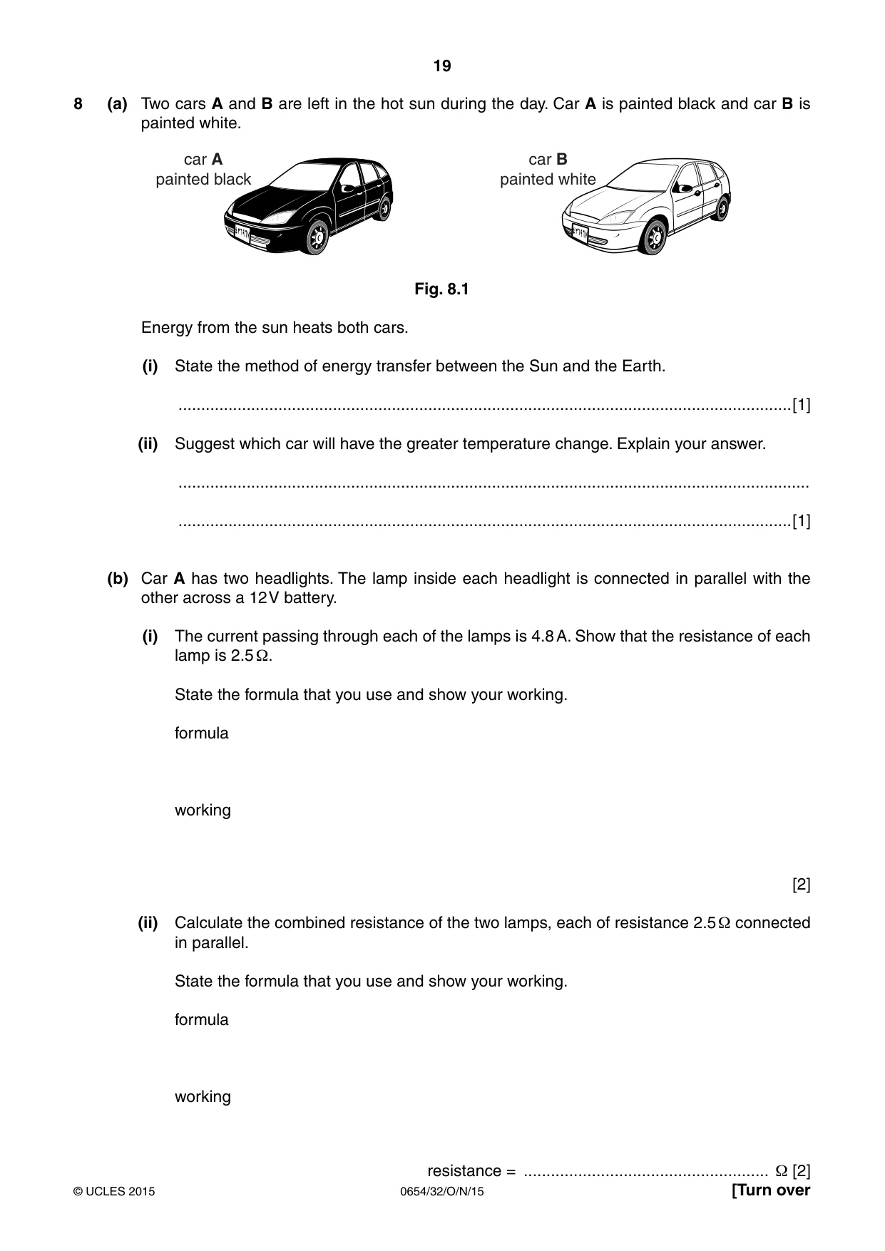 Cambridge IGCSE Sciences - Co-ordinated (Double) 0654 2015 Oct/Nov Paper 3 · Variant 2 question paper, page 19 of 32