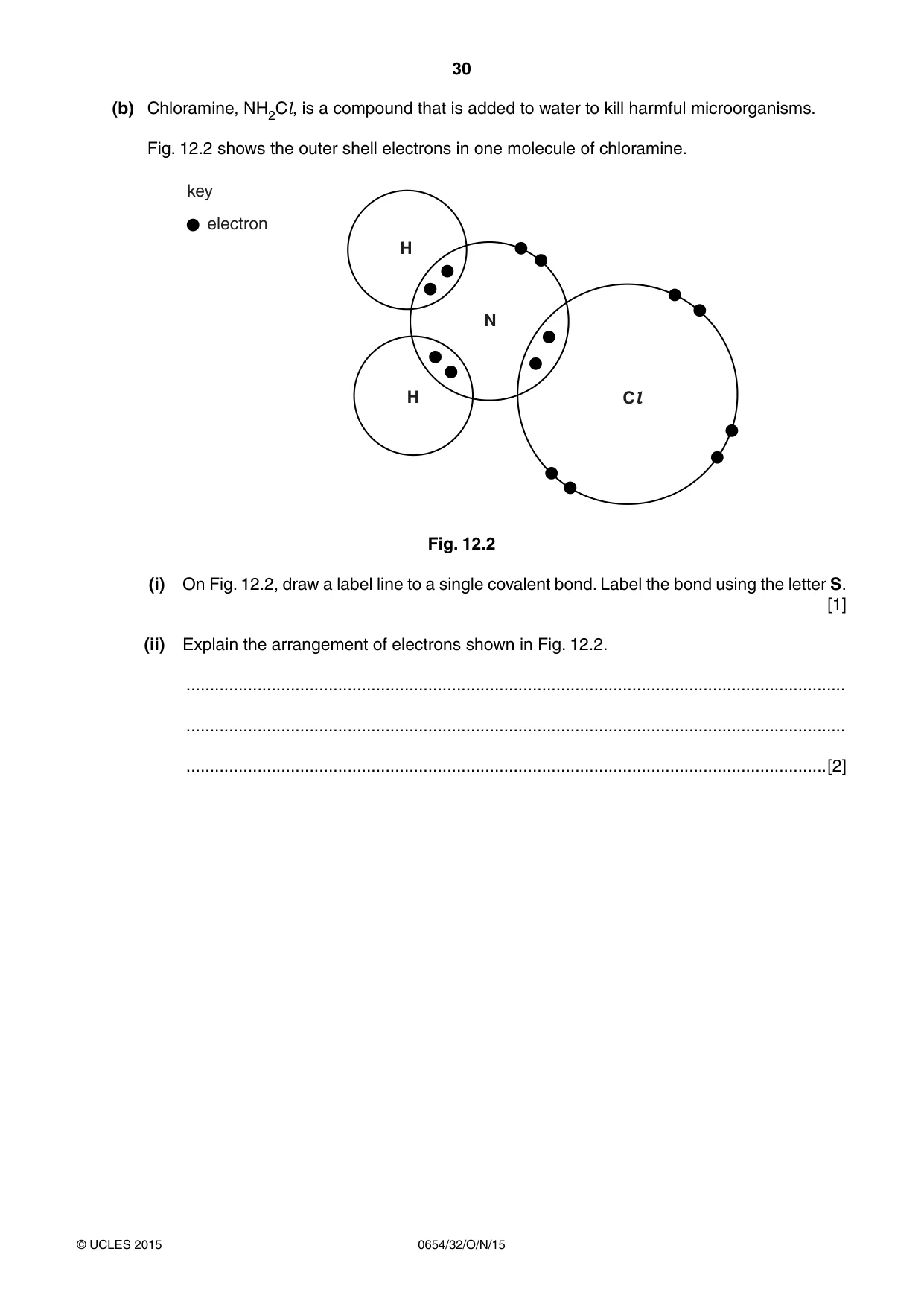 Cambridge IGCSE Sciences - Co-ordinated (Double) 0654 2015 Oct/Nov Paper 3 · Variant 2 question paper, page 30 of 32
