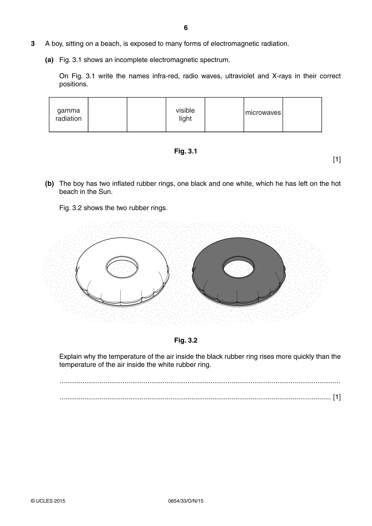 Cambridge IGCSE Sciences - Co-ordinated (Double) 0654 2015 Oct/Nov Paper 3 · Variant 3 question paper, page 6 of 28
