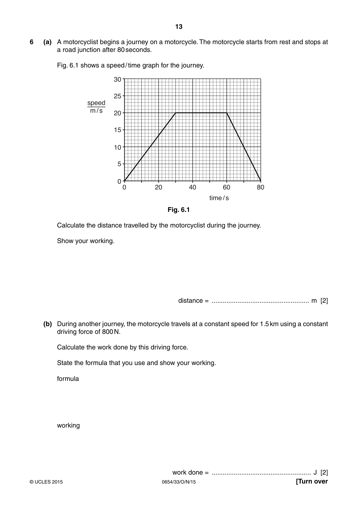 Cambridge IGCSE Sciences - Co-ordinated (Double) 0654 2015 Oct/Nov Paper 3 · Variant 3 question paper, page 13 of 28