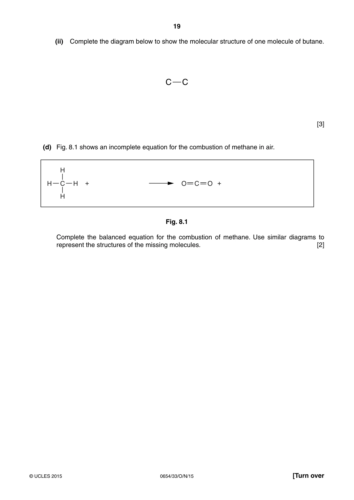 Cambridge IGCSE Sciences - Co-ordinated (Double) 0654 2015 Oct/Nov Paper 3 · Variant 3 question paper, page 19 of 28