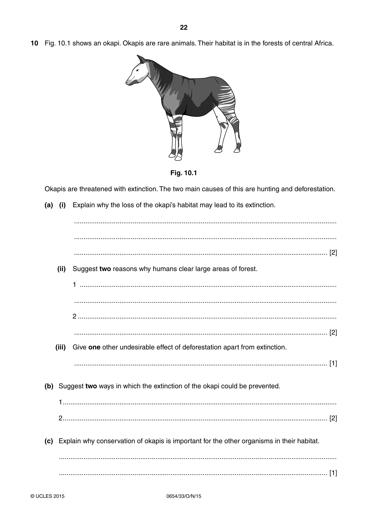 Cambridge IGCSE Sciences - Co-ordinated (Double) 0654 2015 Oct/Nov Paper 3 · Variant 3 question paper, page 22 of 28