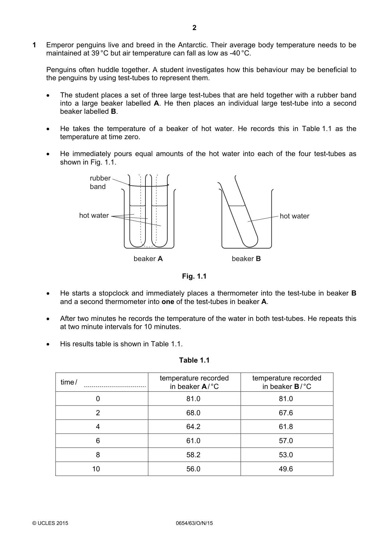 Cambridge IGCSE Sciences - Co-ordinated (Double) 0654 2015 Oct/Nov Paper 6 · Variant 3 question paper, page 2 of 20