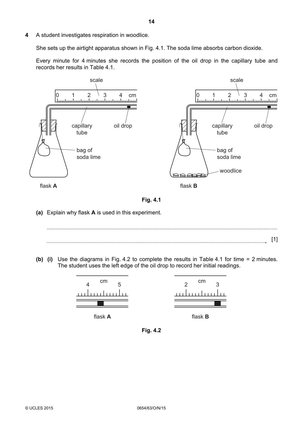 Cambridge IGCSE Sciences - Co-ordinated (Double) 0654 2015 Oct/Nov Paper 6 · Variant 3 question paper, page 14 of 20
