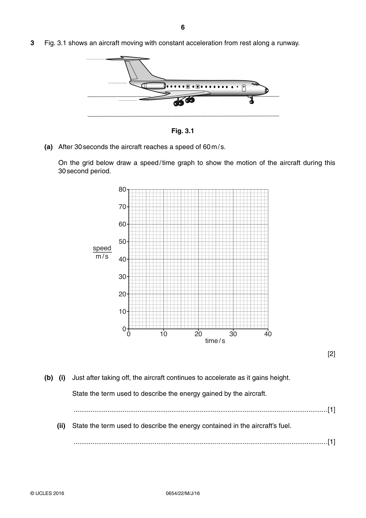 Cambridge IGCSE Sciences - Co-ordinated (Double) 0654 2016 May/June Paper 2 · Variant 2 question paper, page 6 of 32