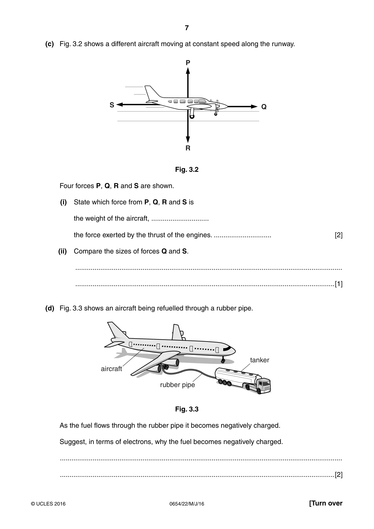 Cambridge IGCSE Sciences - Co-ordinated (Double) 0654 2016 May/June Paper 2 · Variant 2 question paper, page 7 of 32