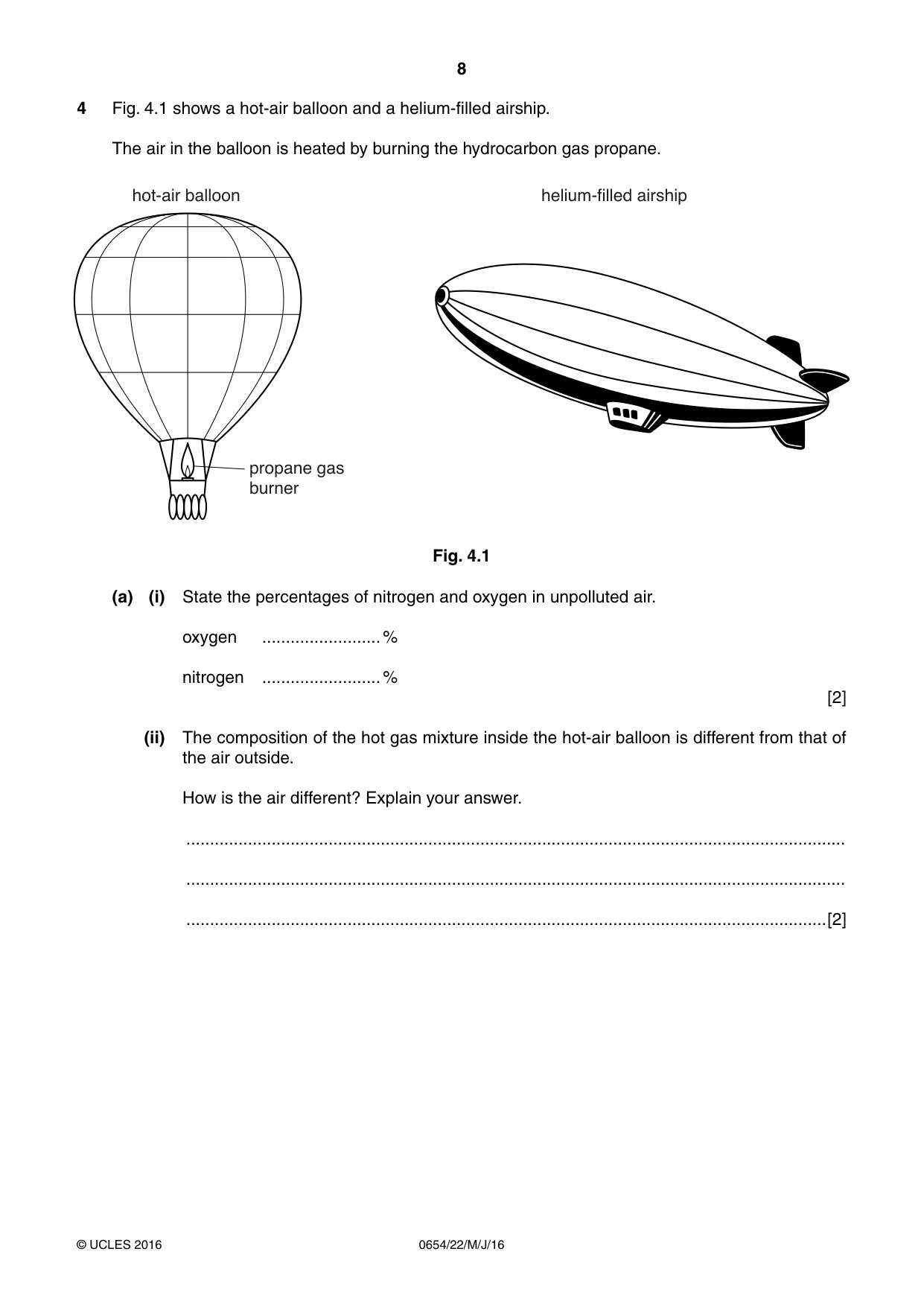 Cambridge IGCSE Sciences - Co-ordinated (Double) 0654 2016 May/June Paper 2 · Variant 2 question paper, page 8 of 32