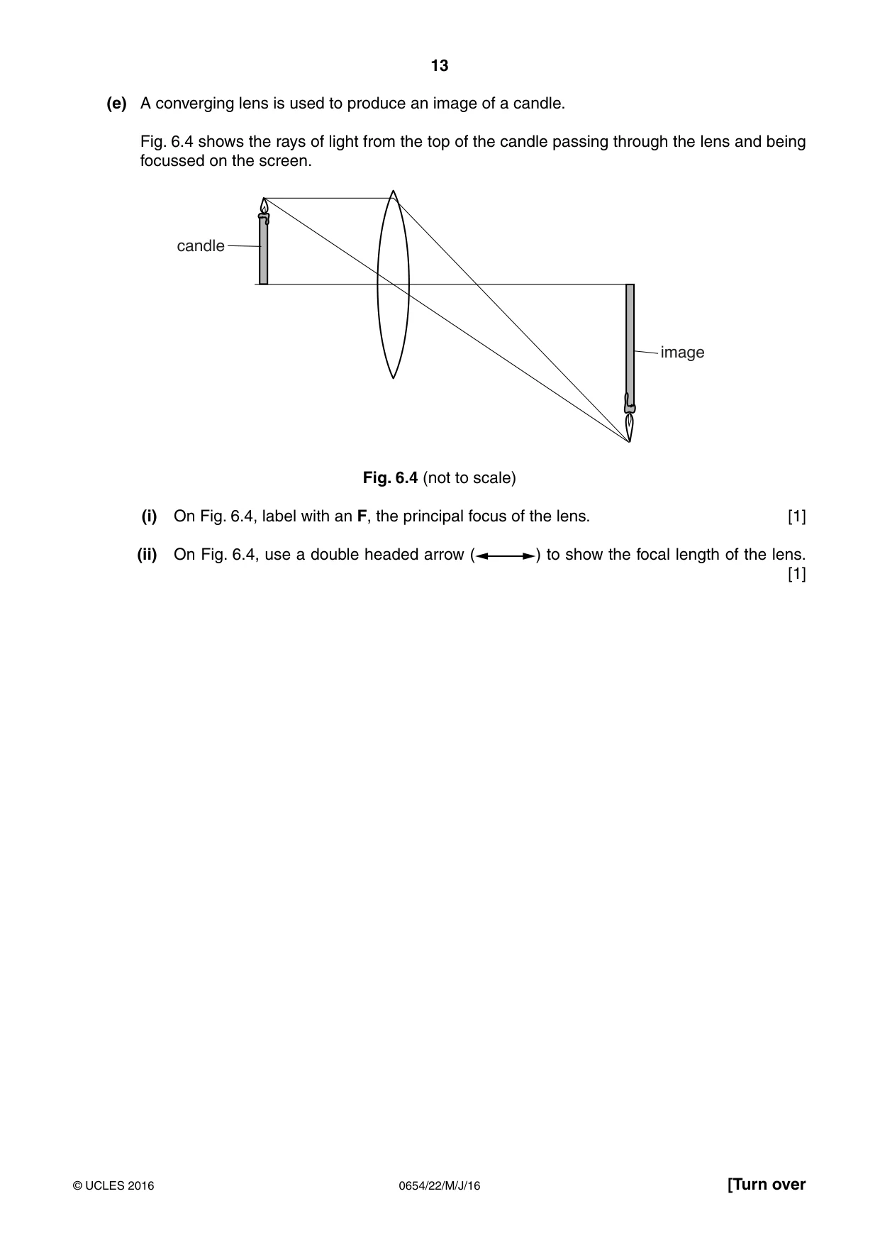 Cambridge IGCSE Sciences - Co-ordinated (Double) 0654 2016 May/June Paper 2 · Variant 2 question paper, page 13 of 32