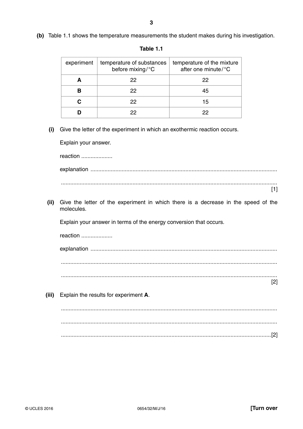 Cambridge IGCSE Sciences - Co-ordinated (Double) 0654 2016 May/June Paper 3 · Variant 2 question paper, page 3 of 32