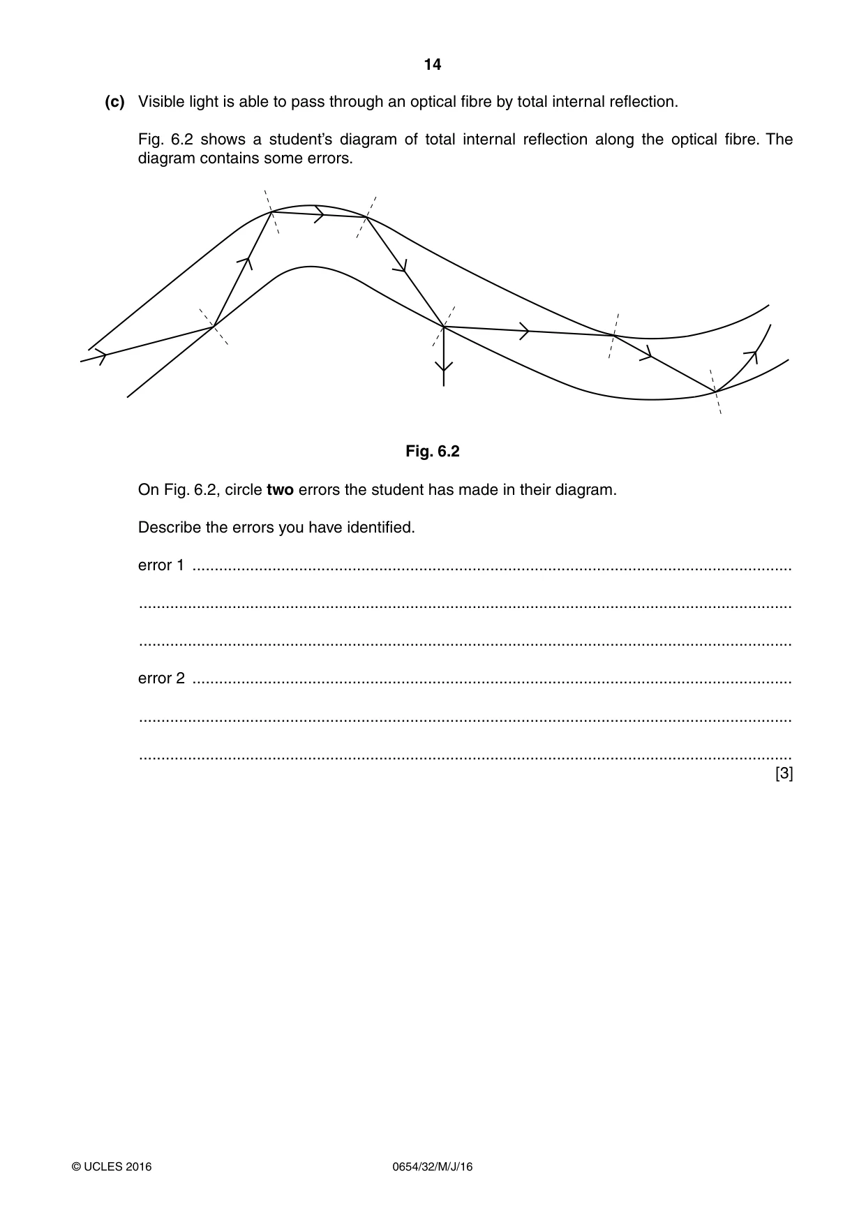 Cambridge IGCSE Sciences - Co-ordinated (Double) 0654 2016 May/June Paper 3 · Variant 2 question paper, page 14 of 32