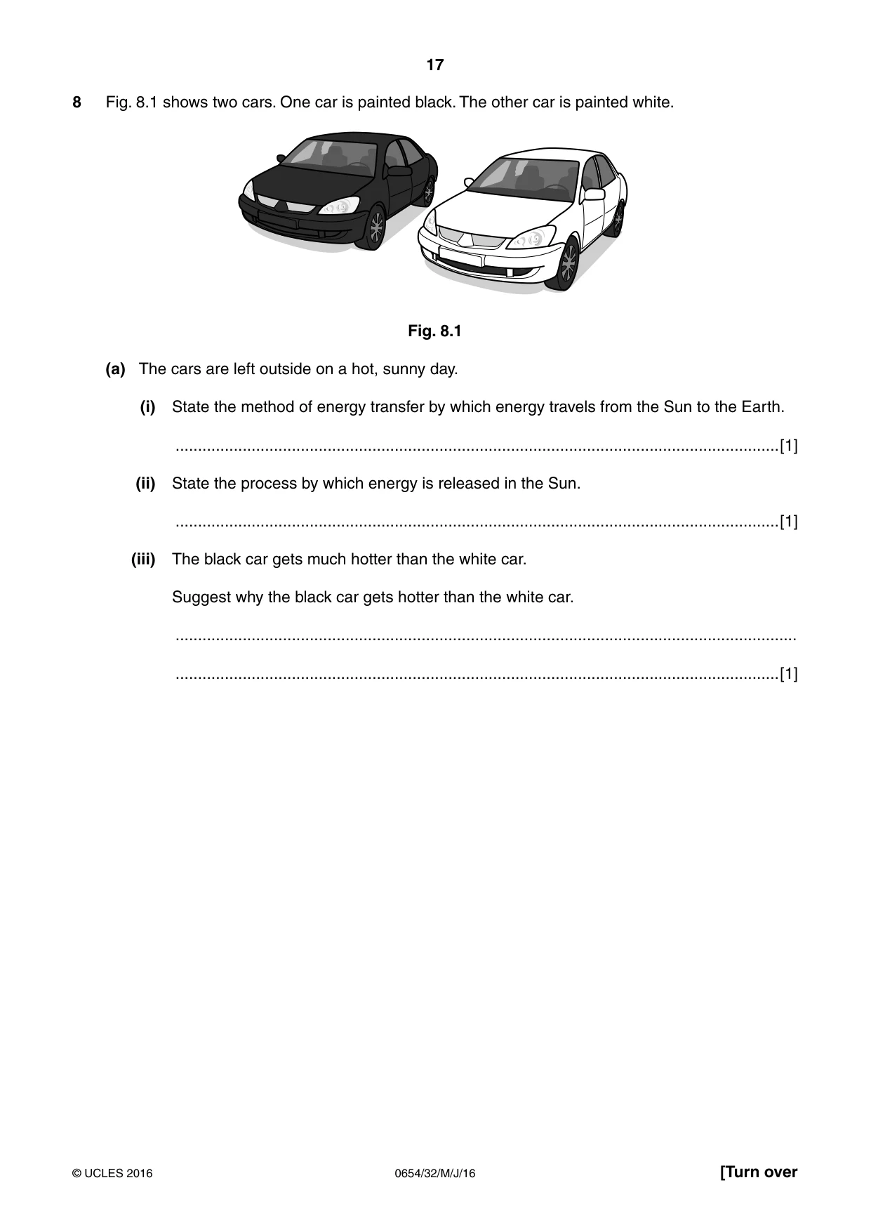 Cambridge IGCSE Sciences - Co-ordinated (Double) 0654 2016 May/June Paper 3 · Variant 2 question paper, page 17 of 32