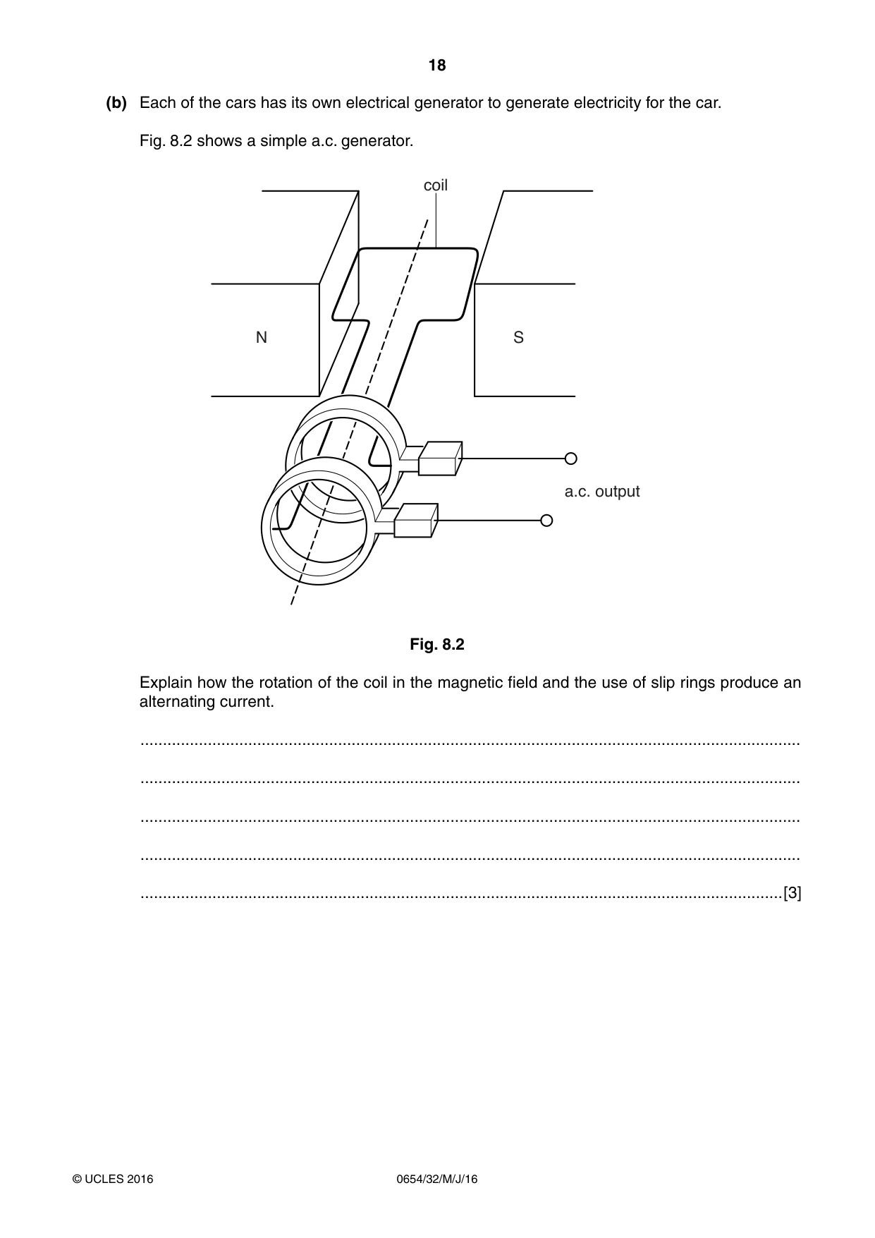 Cambridge IGCSE Sciences - Co-ordinated (Double) 0654 2016 May/June Paper 3 · Variant 2 question paper, page 18 of 32
