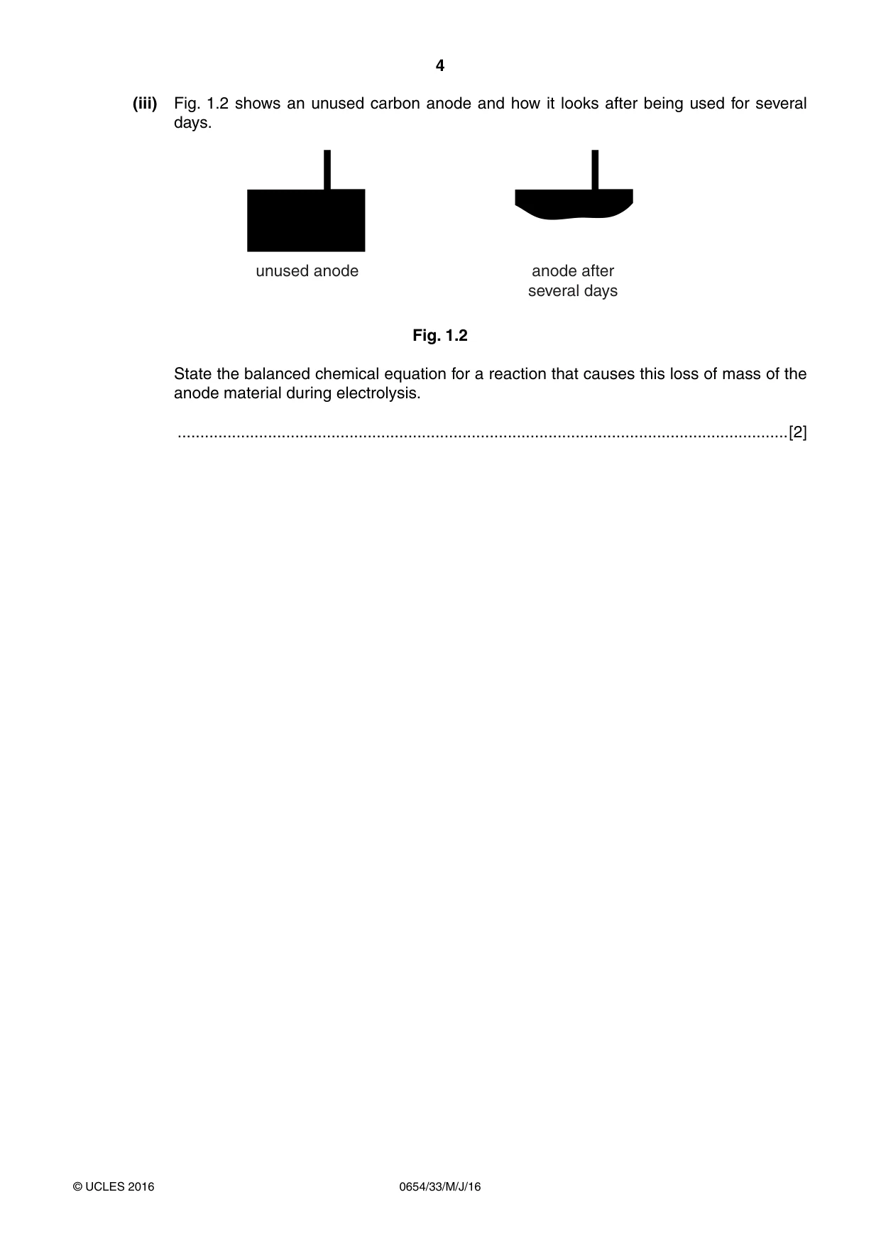 Cambridge IGCSE Sciences - Co-ordinated (Double) 0654 2016 May/June Paper 3 · Variant 3 question paper, page 4 of 36