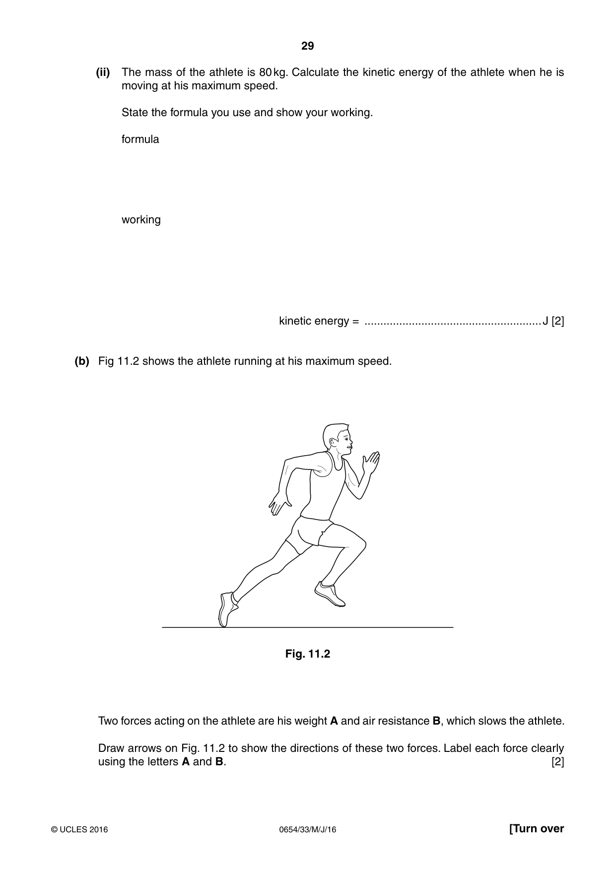 Cambridge IGCSE Sciences - Co-ordinated (Double) 0654 2016 May/June Paper 3 · Variant 3 question paper, page 29 of 36