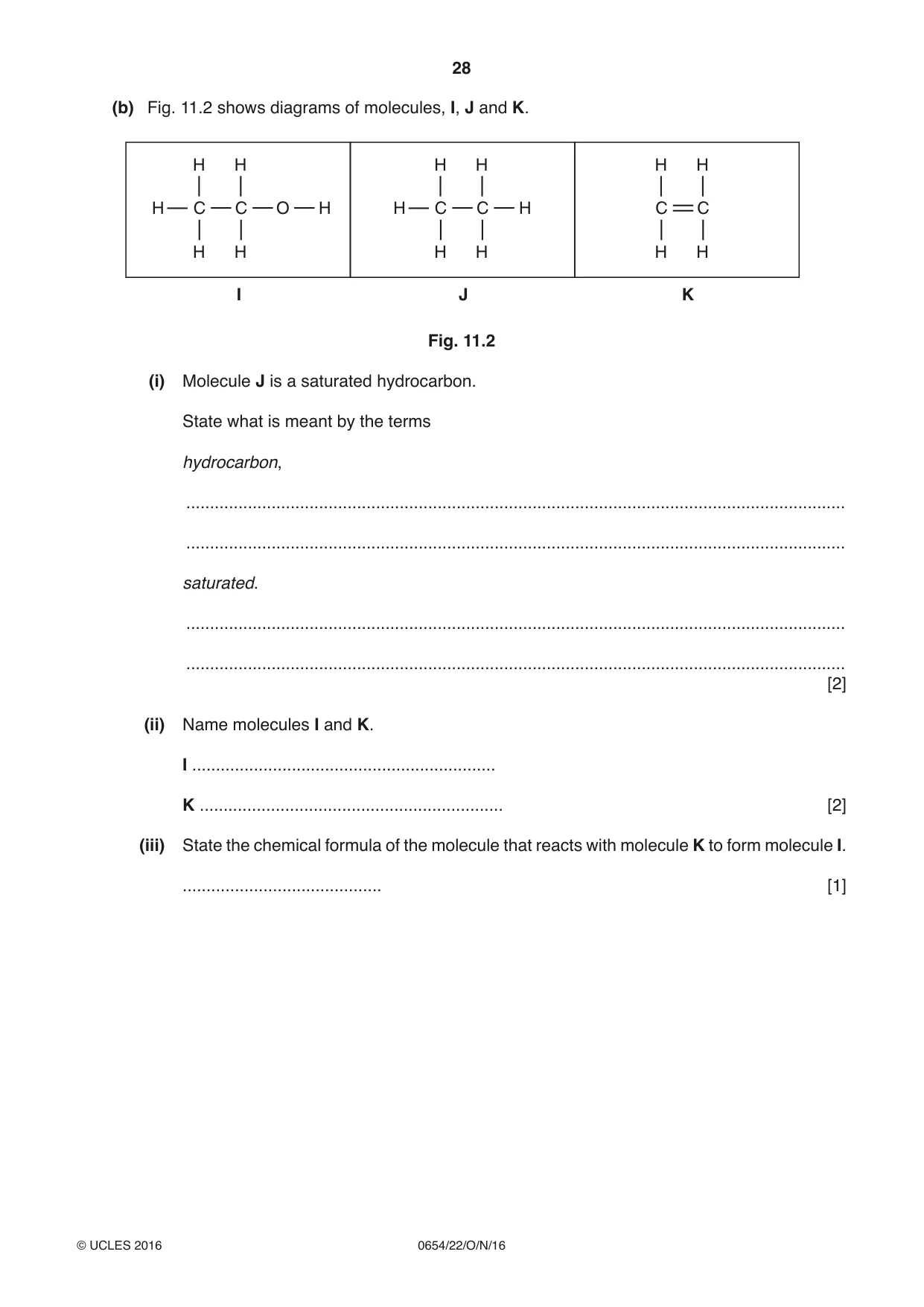 Cambridge IGCSE Sciences - Co-ordinated (Double) 0654 2016 Oct/Nov Paper 2 · Variant 2 question paper, page 28 of 32