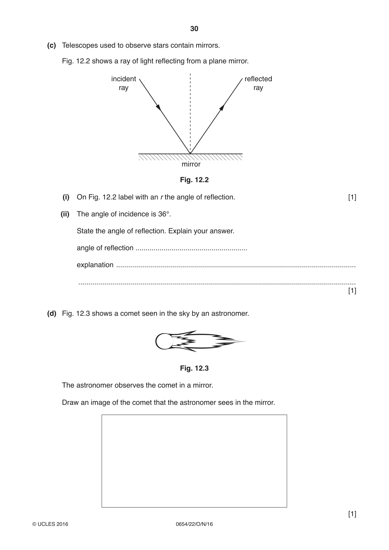 Cambridge IGCSE Sciences - Co-ordinated (Double) 0654 2016 Oct/Nov Paper 2 · Variant 2 question paper, page 30 of 32